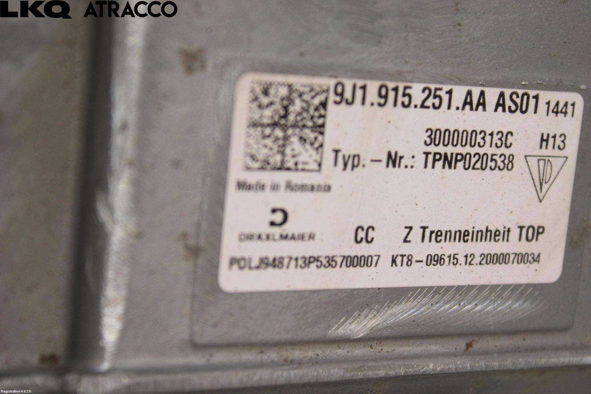 Porsche TAYCAN 20- Hybrid Batteri