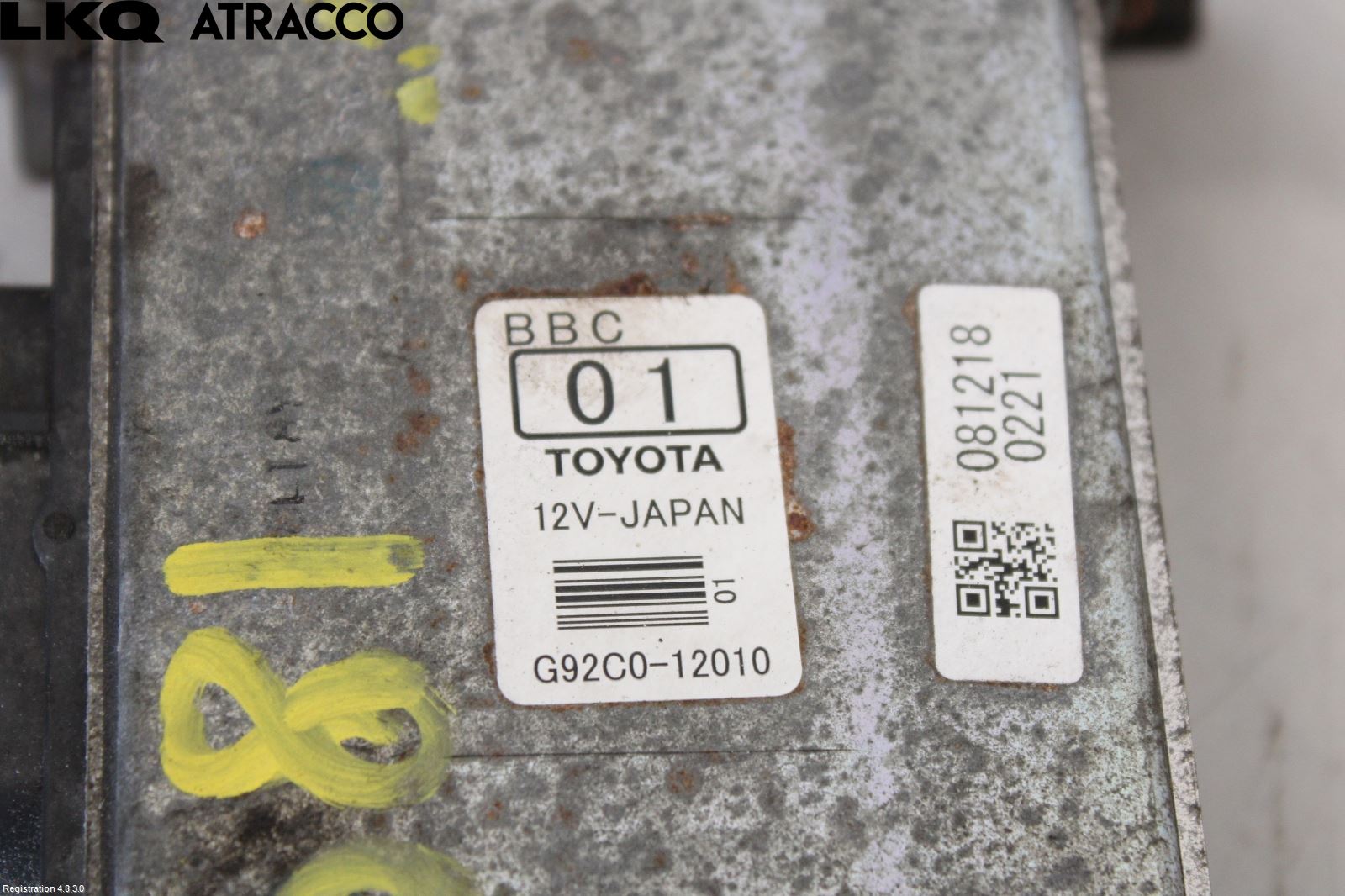 Toyota AURIS 10-12 Styreenhet Øvrig