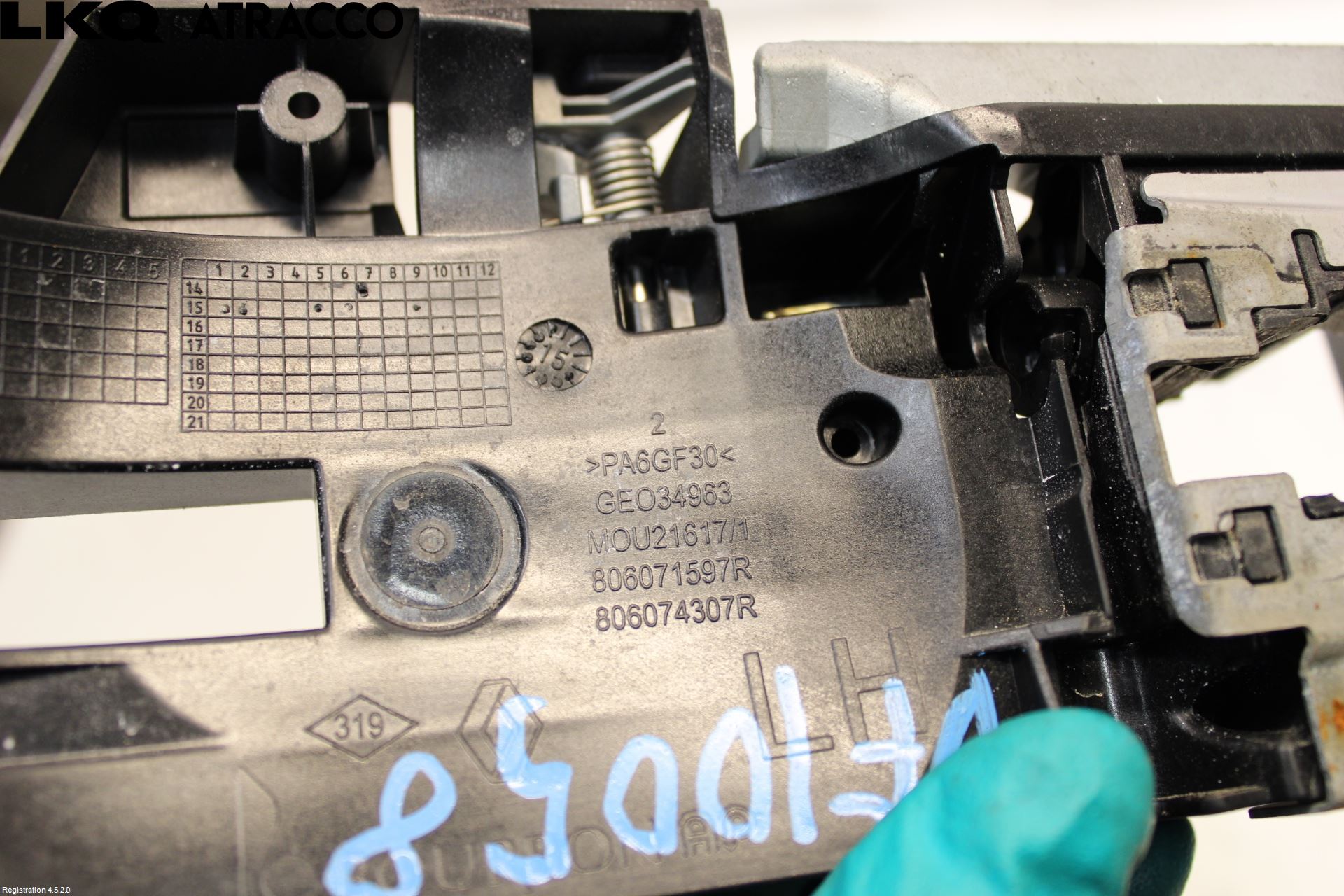 Renault KADJAR 15- Dørhandtak Ytre Venstre