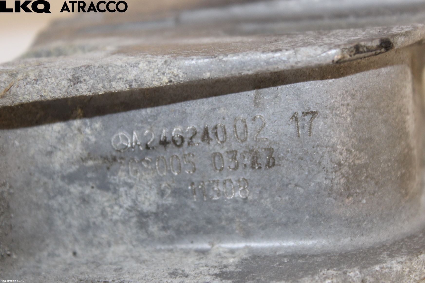 Mercedes-Benz MB B-KLASS (W246/W242) 12-19 Motor Feste Stål-Alu
