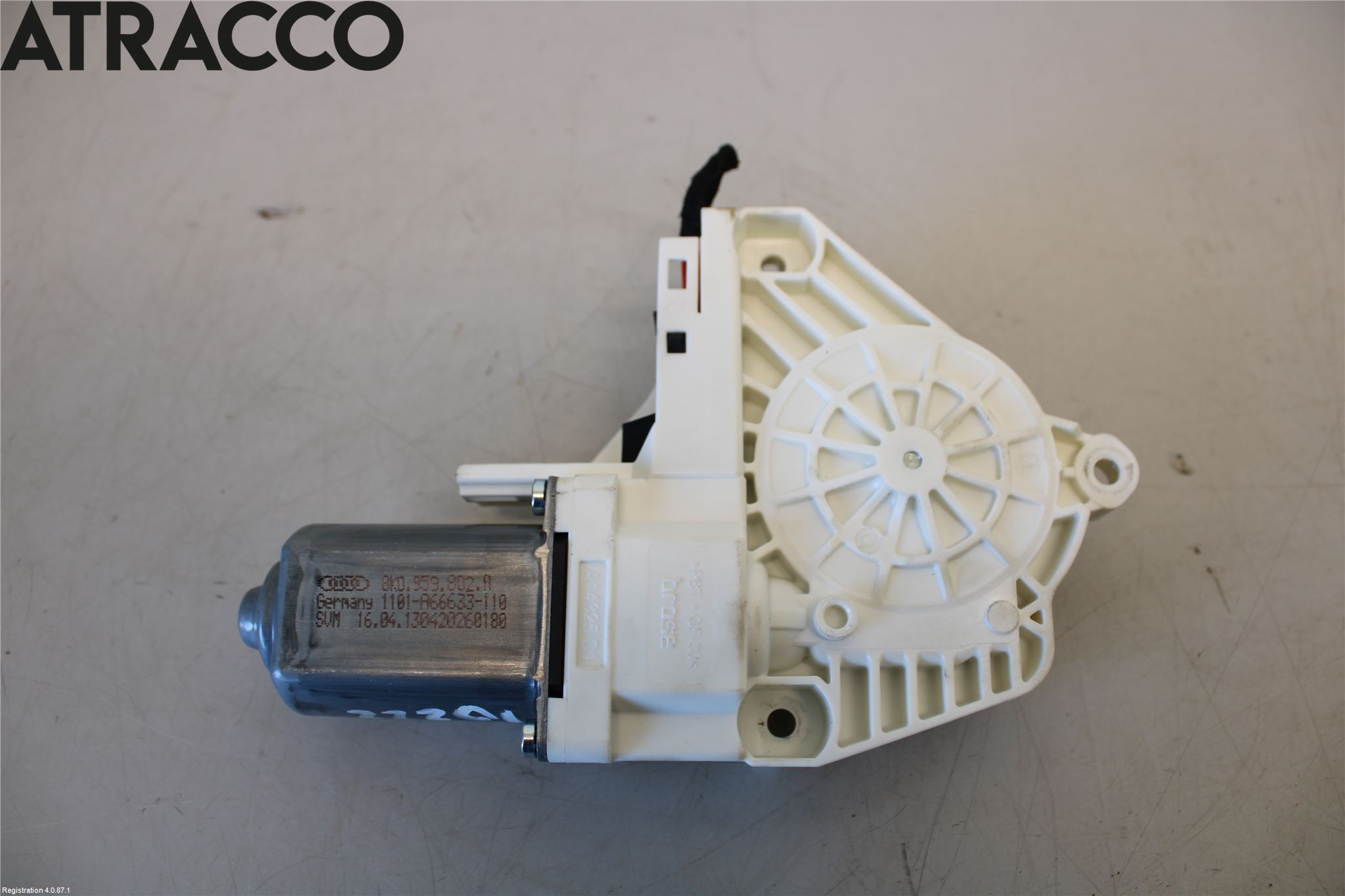 Audi A4/S4 08-11 Vindusheismotor