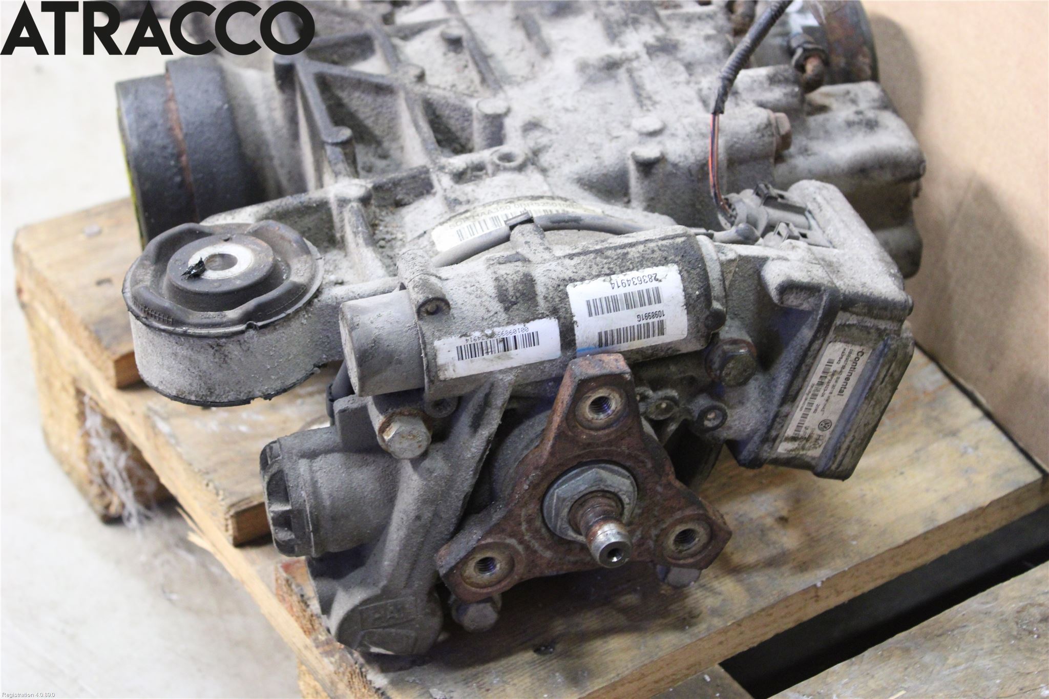 Skoda YETI Bakaksel Kardang Bak -Diff