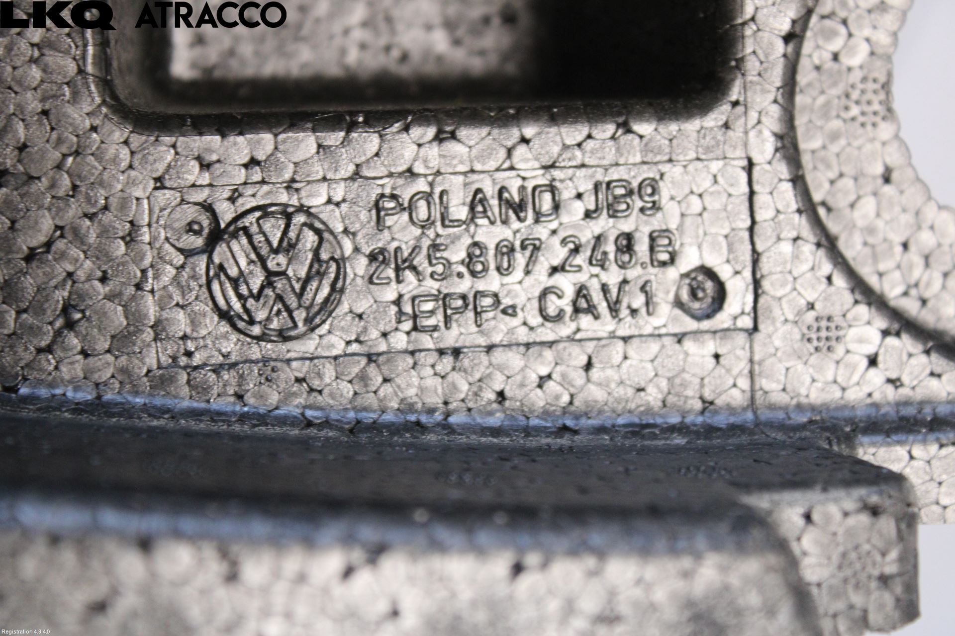 Volkswagen VW CADDY 16-20 Støtfanger Foran Deformelemen