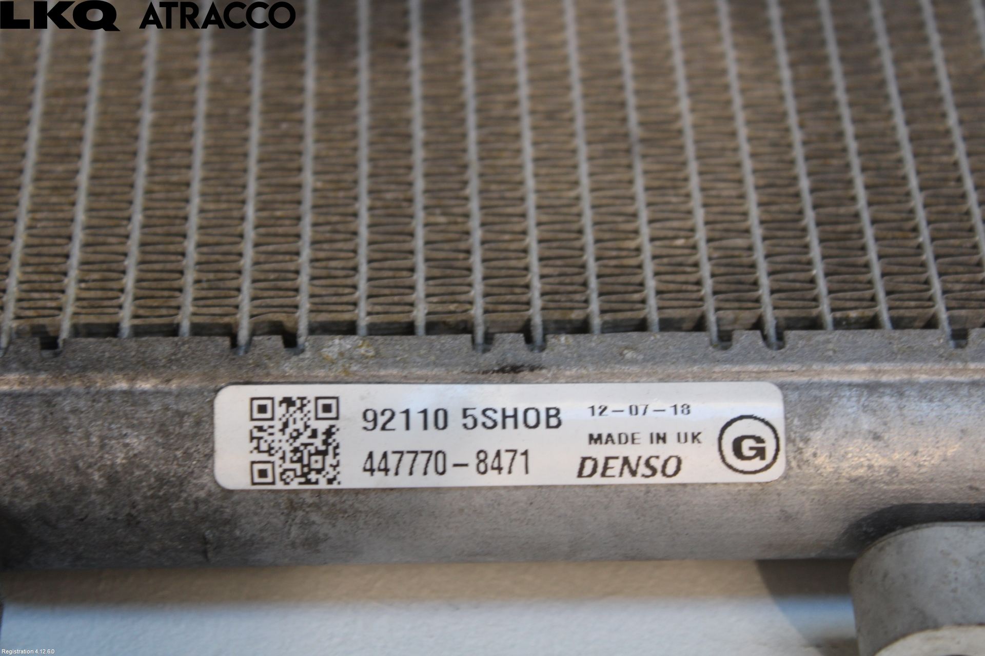 Nissan LEAF 18- Varme Ac Kondenser-Kjøler