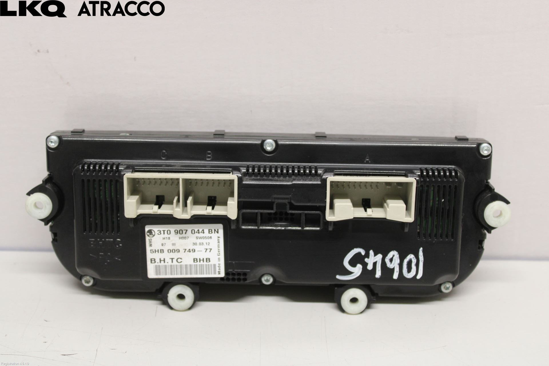 Skoda YETI Varme Ac Betjening-Display