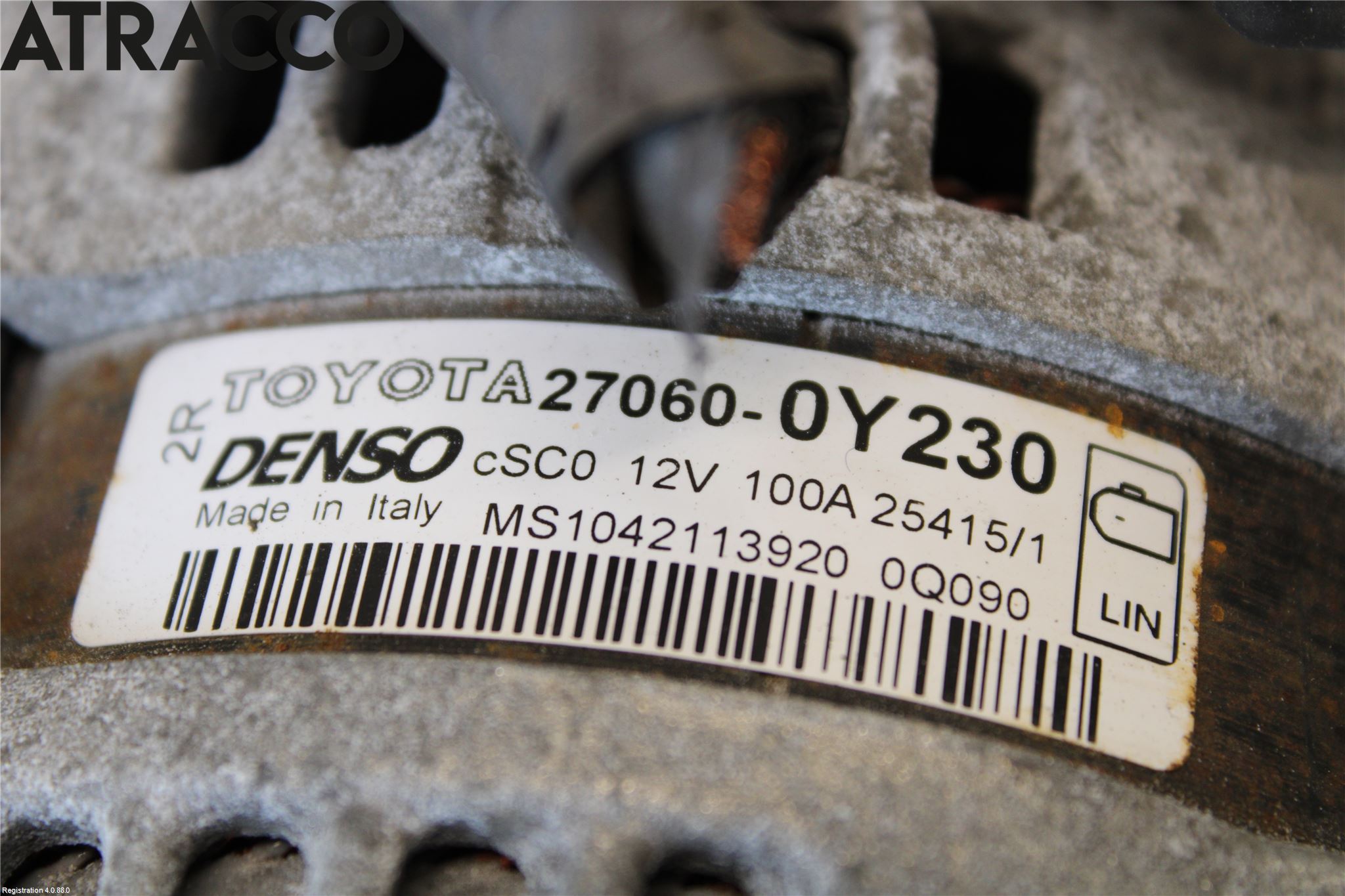 Toyota AURIS 13-19 Dynamo