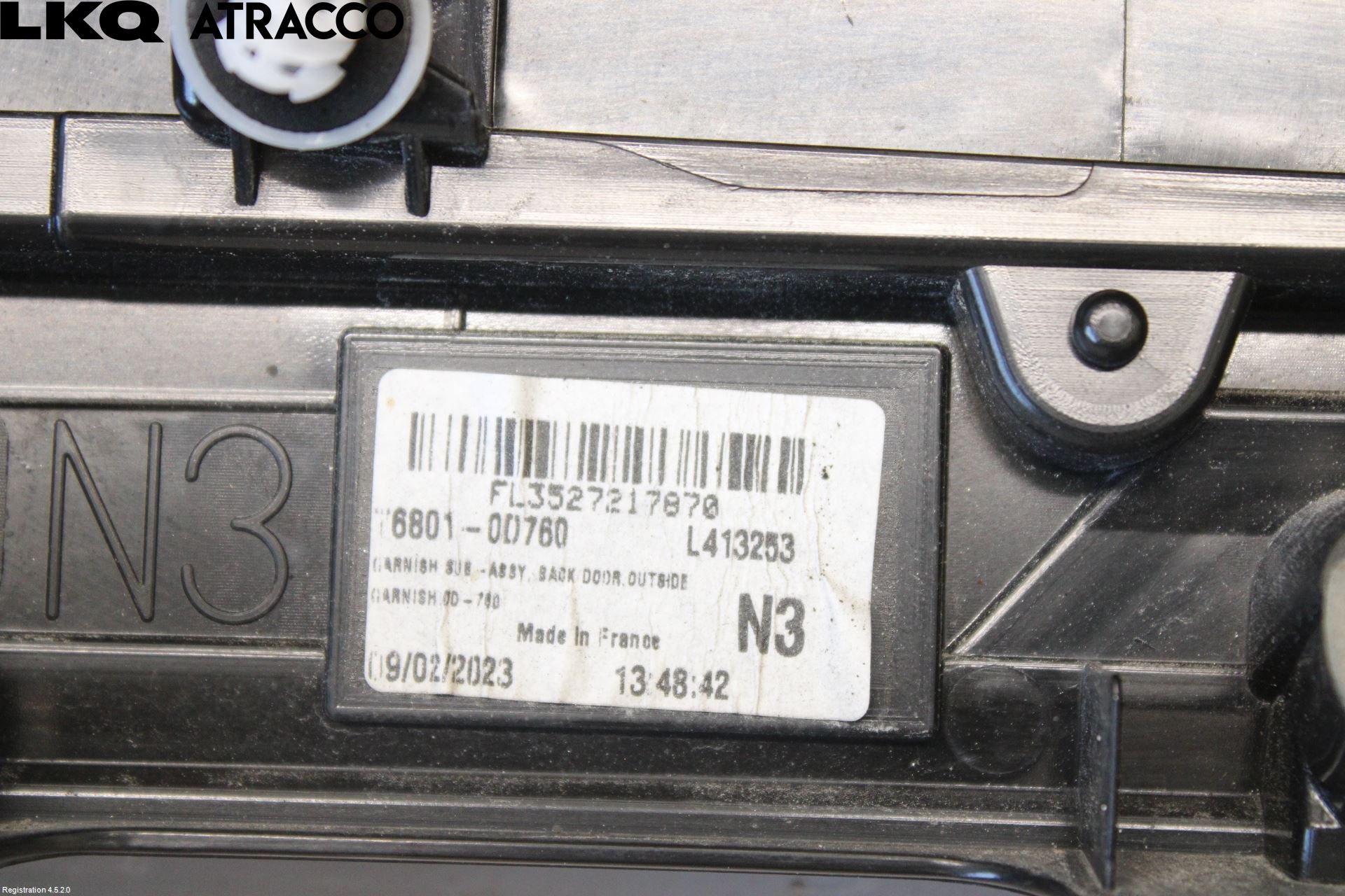 Toyota YARIS CROSS XP21 21- List Bak-Bakluke