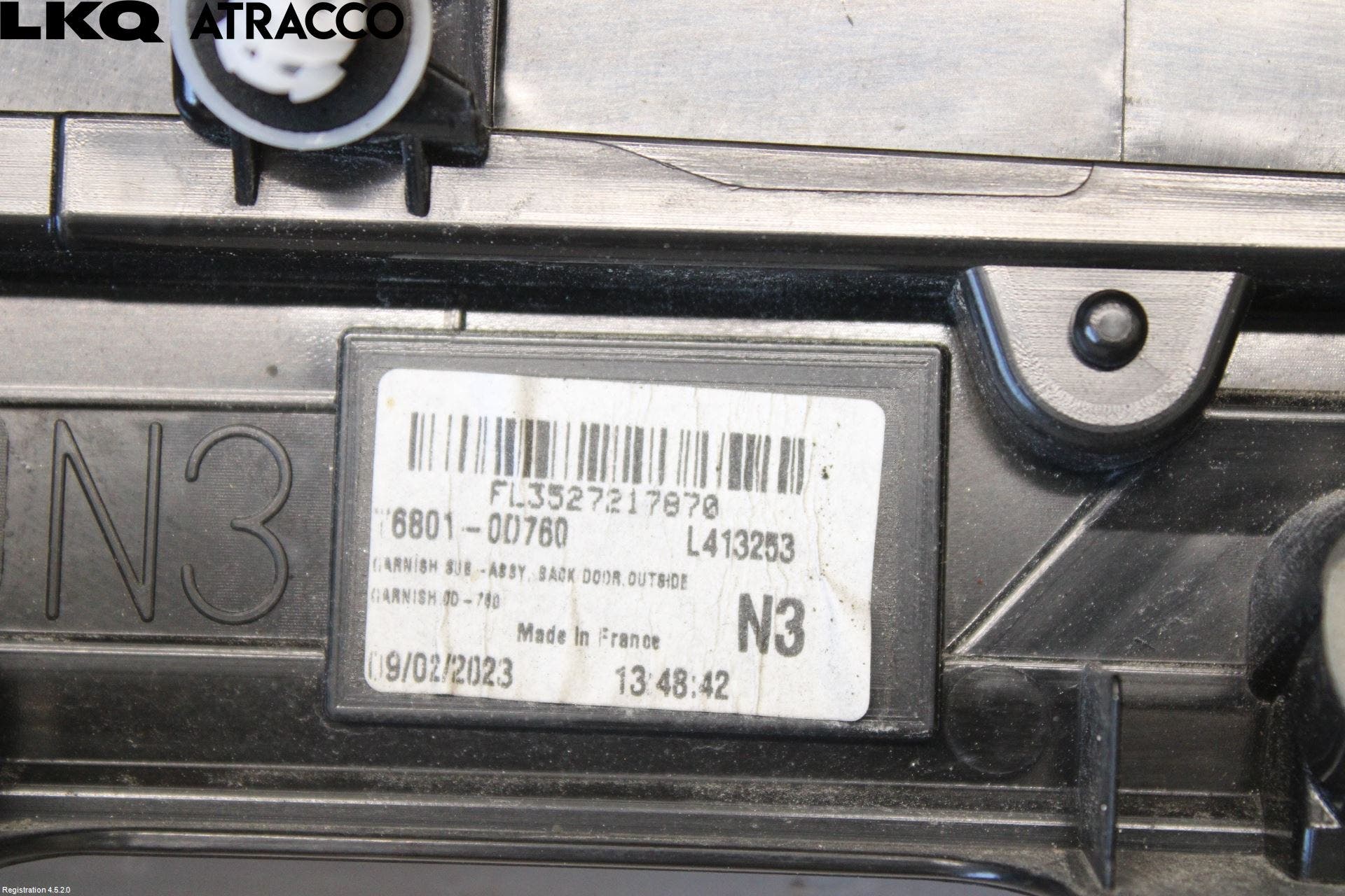 Toyota YARIS CROSS XP21 21- List Bak-Bakluke