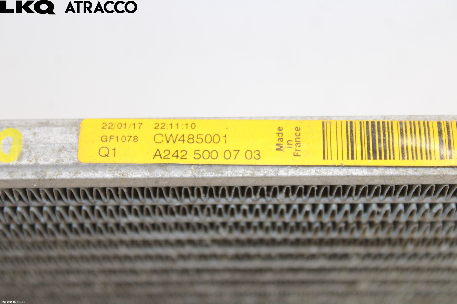 Mercedes-Benz MB B-KLASS (W246/W242) 12-19 Radiator Automat