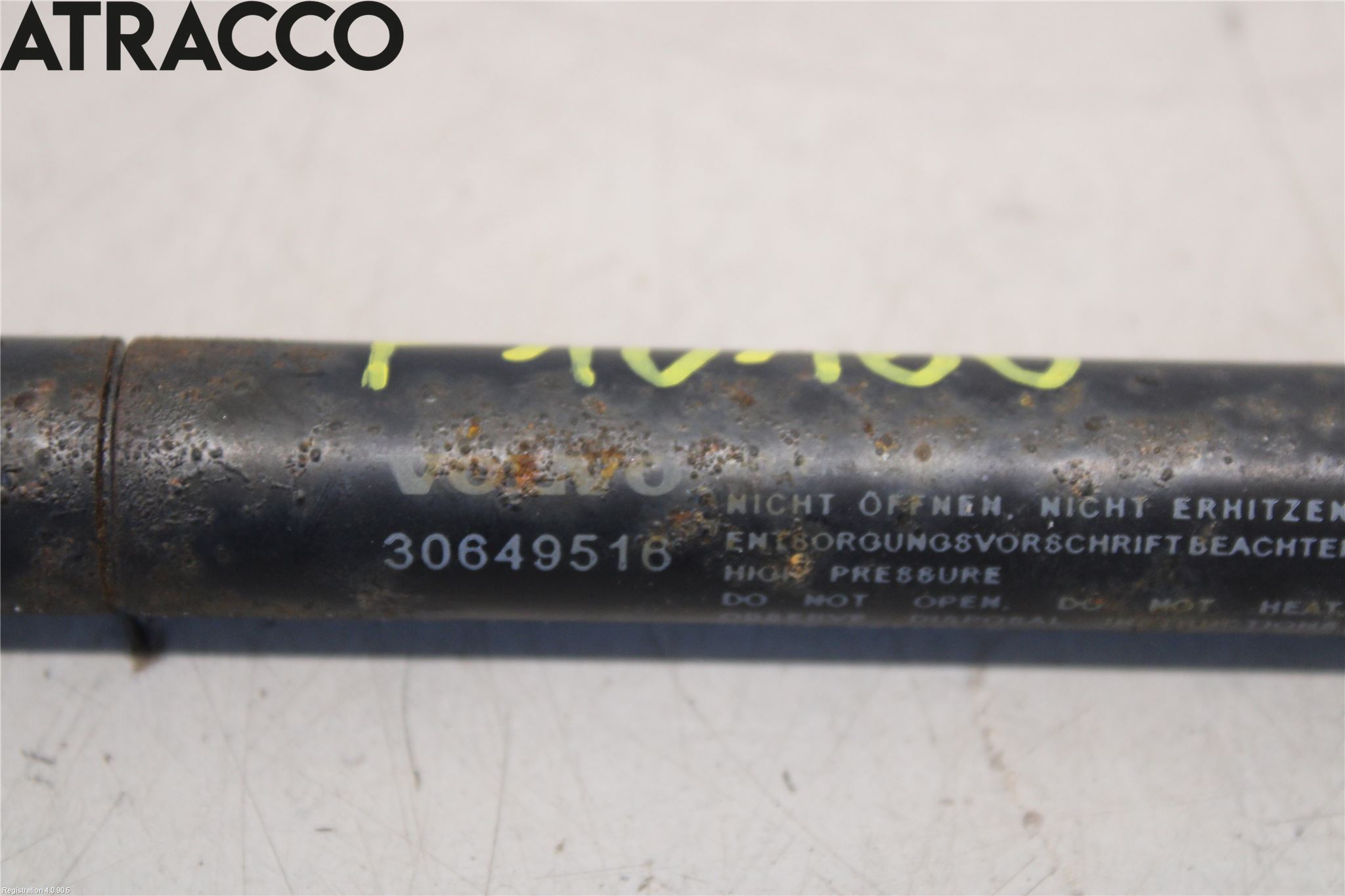 Volvo V70 08-13 Panser Demper-Gassfjær