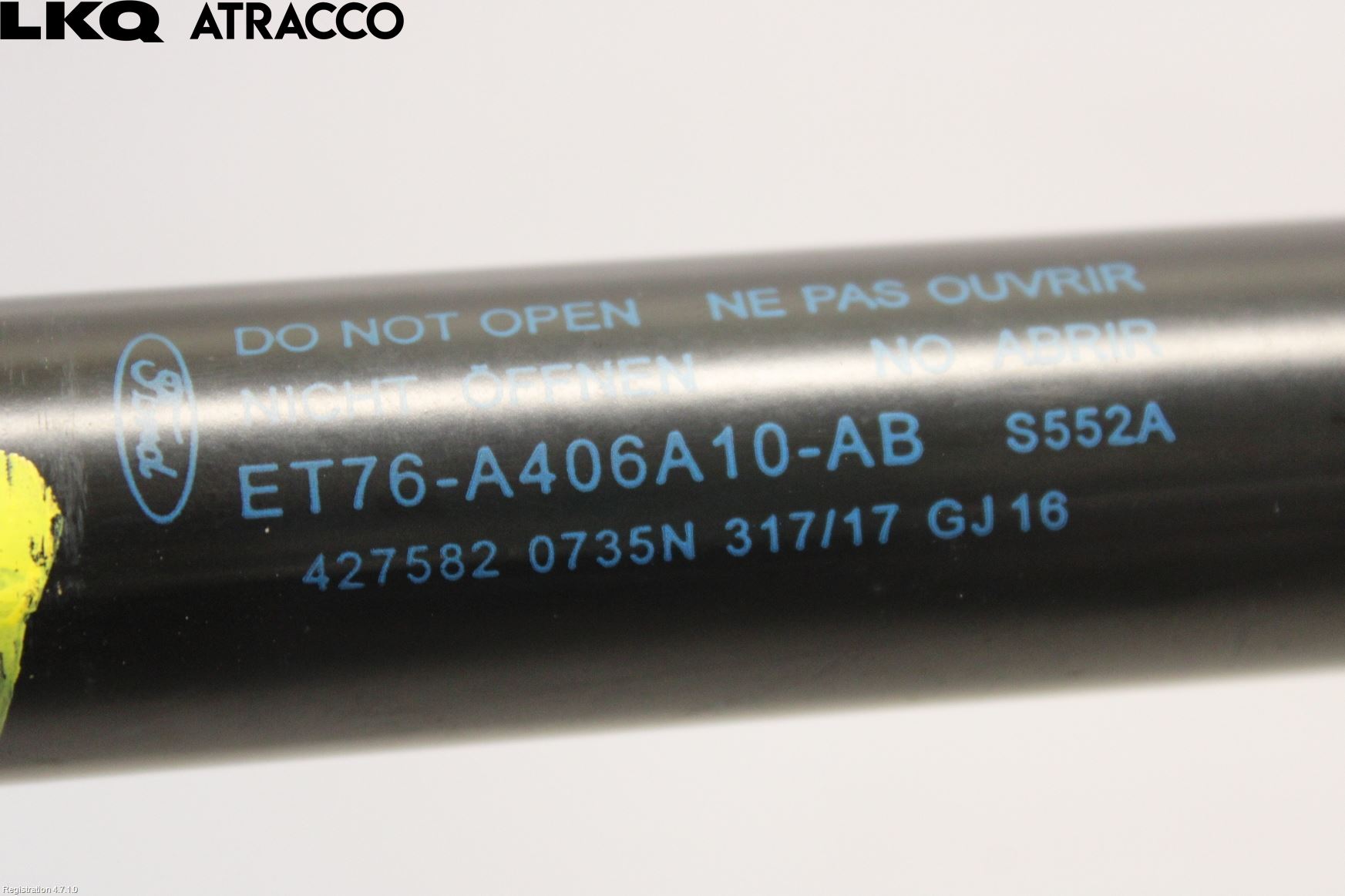 Ford TRANSIT CONNECT 09-13 Bakluke Demper-Gassfjær