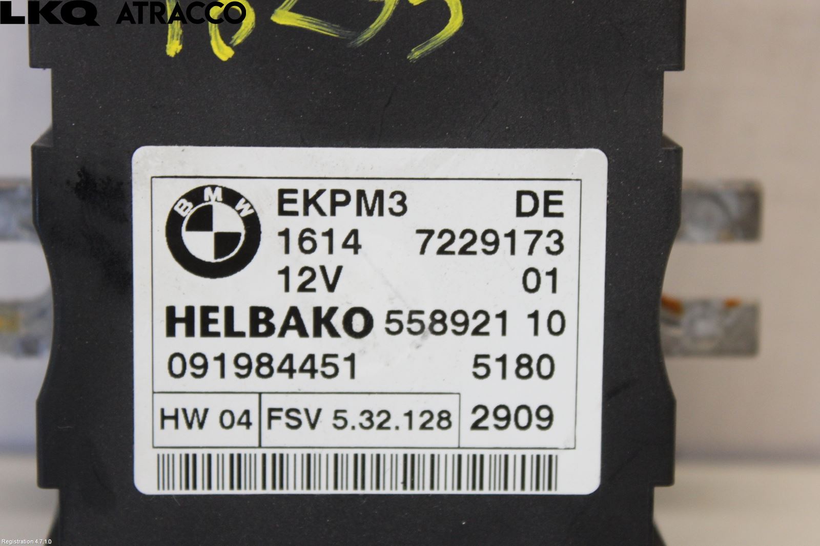 BMW 5 E60/61 Sed/Tou 02-10 Styreenhet Drivstoffpumpe