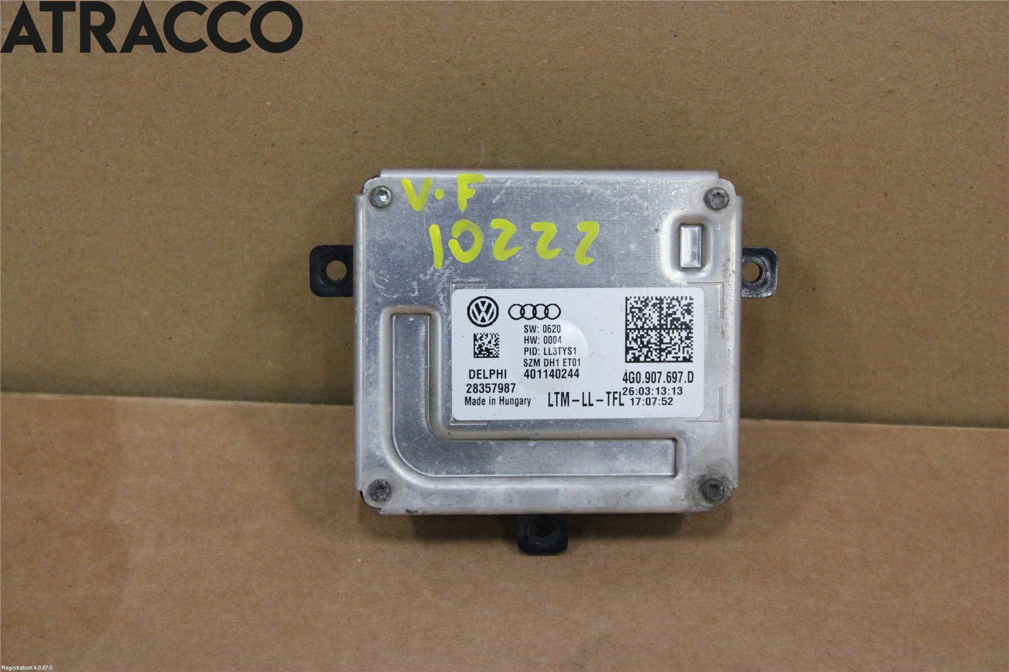 Audi A4/S4 08-11 Styreenhet Xenon