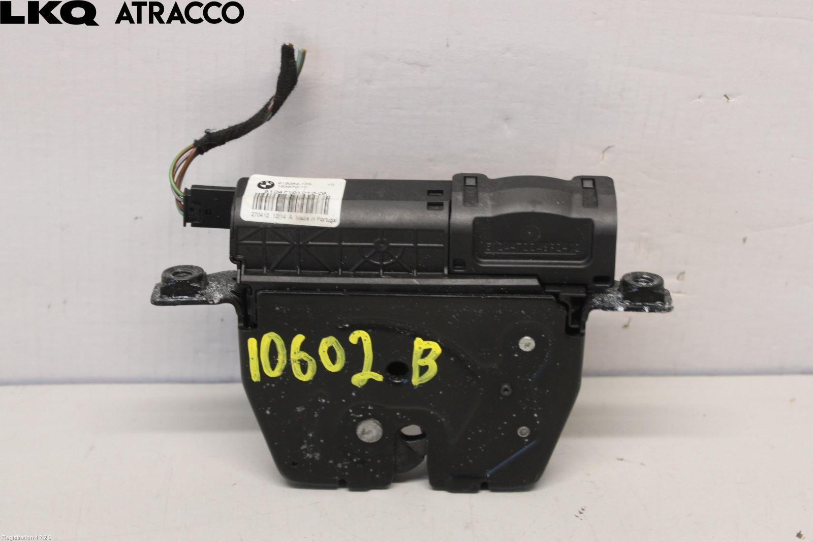 BMW 3 F30/F31/F80 12-19 Bakluke-Lokk Låsekasse