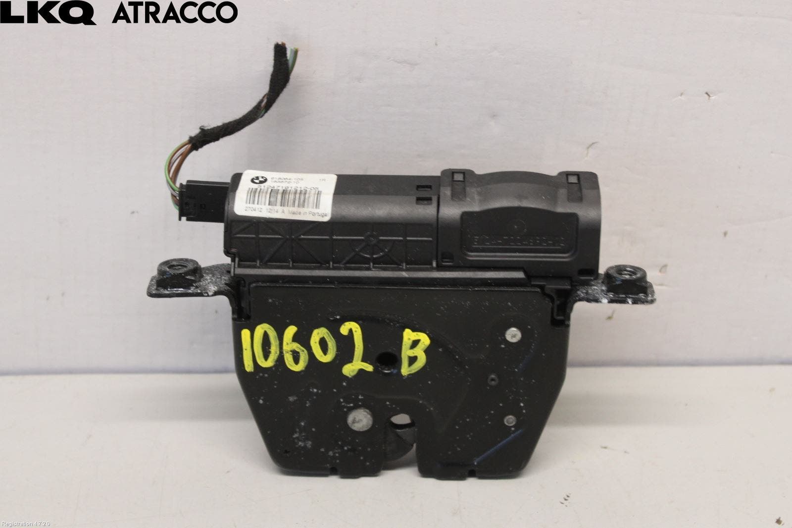 BMW 3 F30/F31/F80 12-19 Bakluke-Lokk Låsekasse