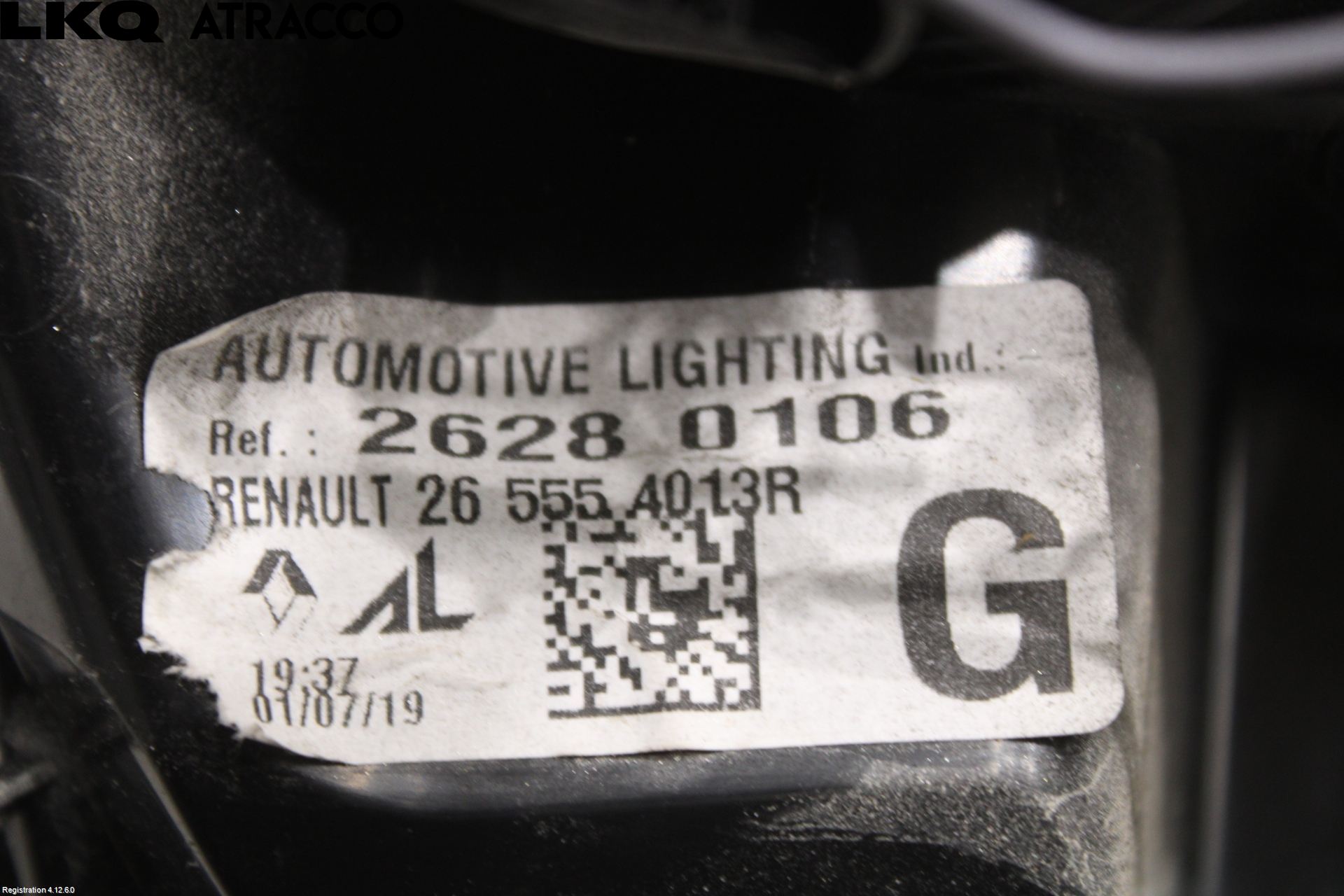 Renault ZOE/E-TECH 13- Baklykt Venstre