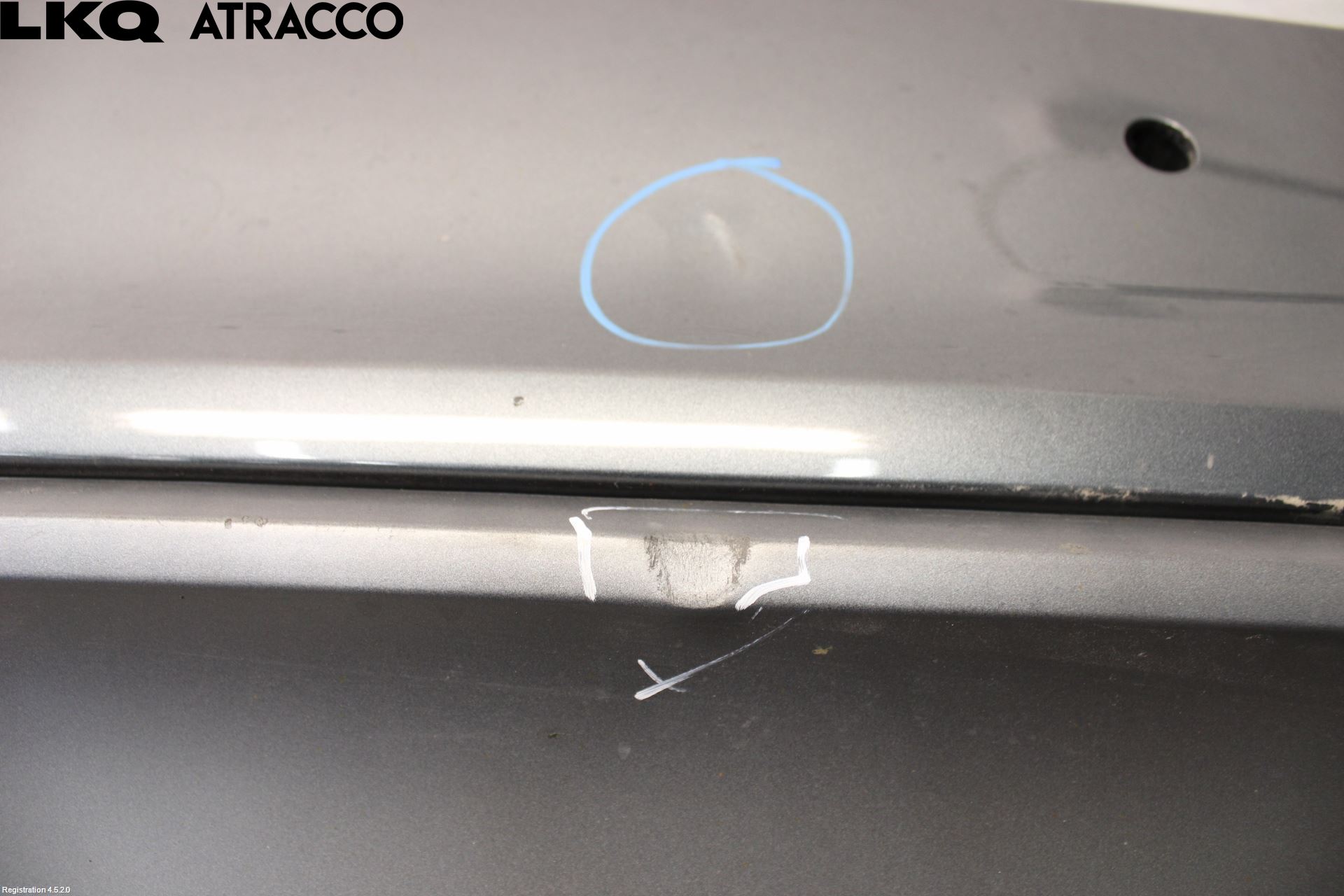 Audi S5 07- Støtfanger Bak