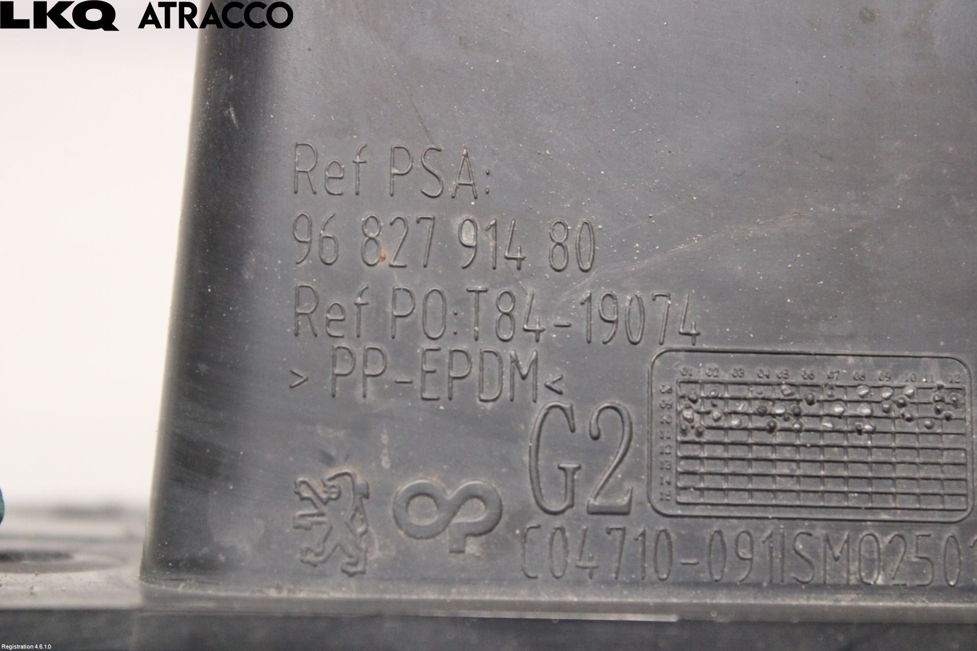 Peugeot 5008 10-16 Støtfanger Foran Feste