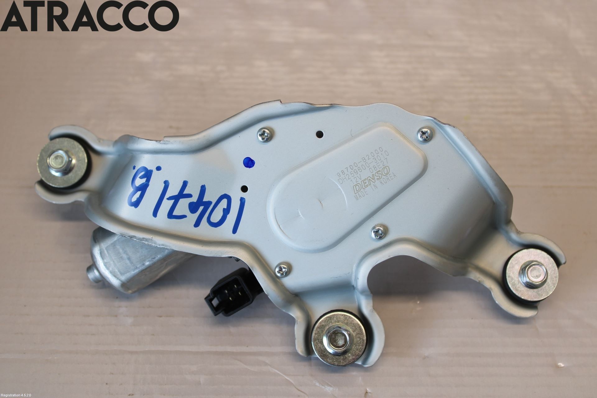 Kia SOUL 09- Viskermotor Bakluke