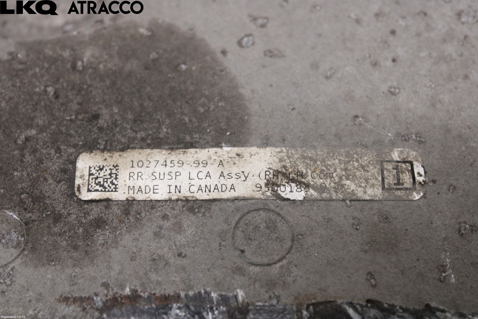 Tesla MODEL S 13- Bærearm Bak Høyre