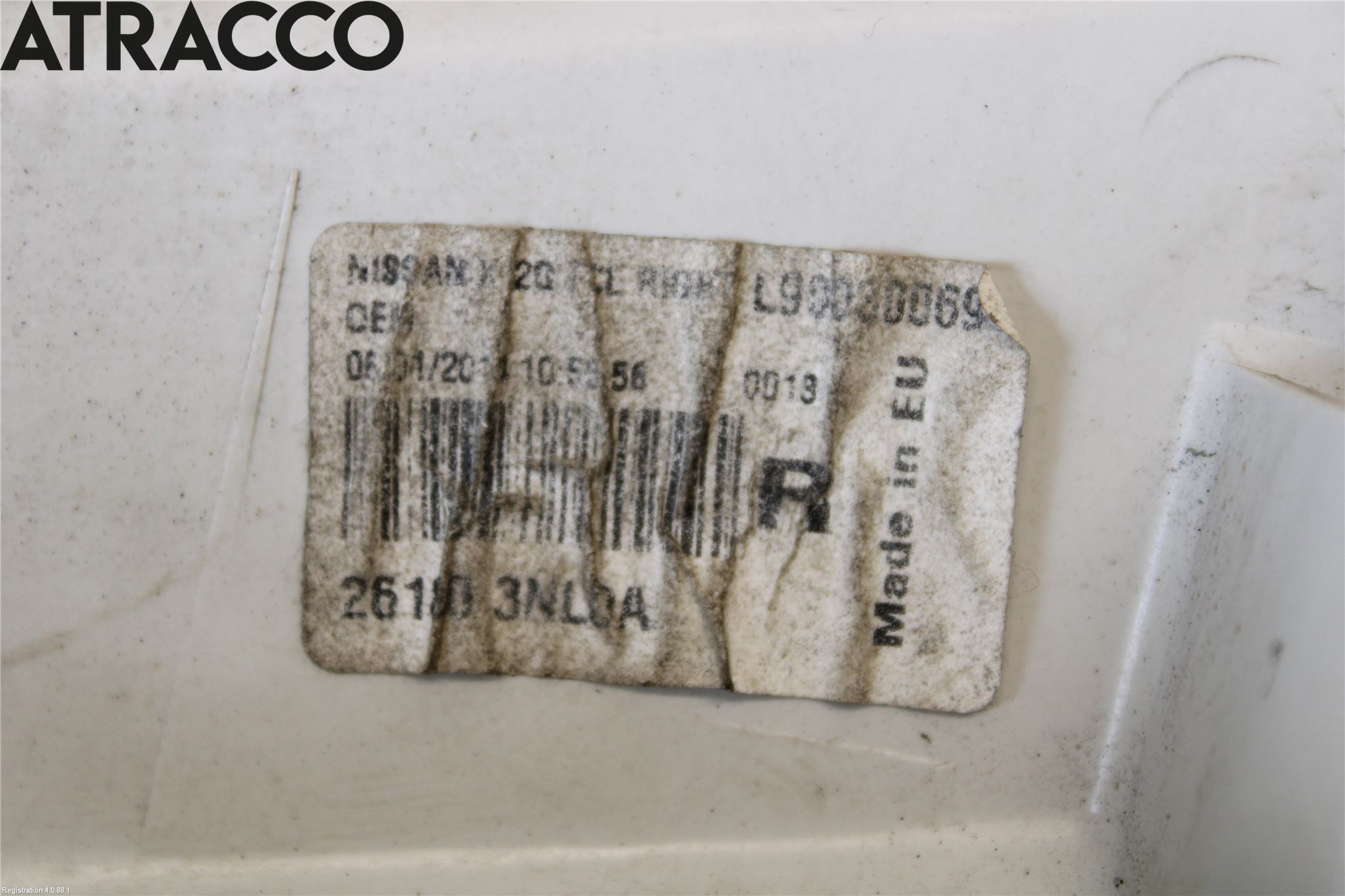 Nissan LEAF 11-17 Frontlykt Høyre