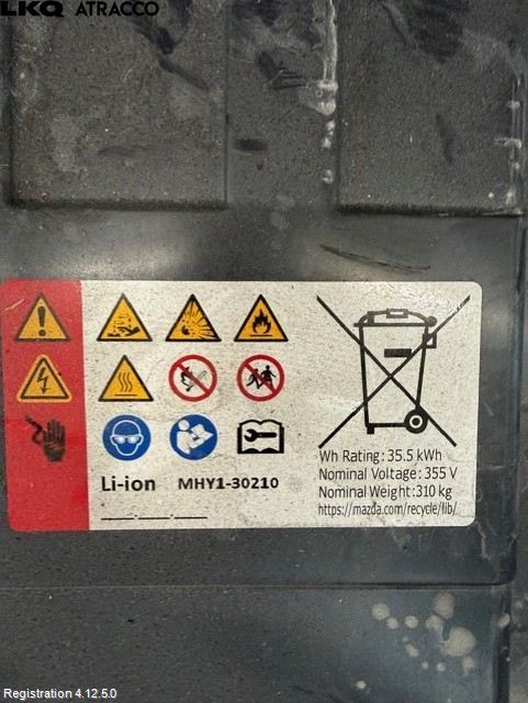 Mazda MX-30 20- Hybrid Batteri