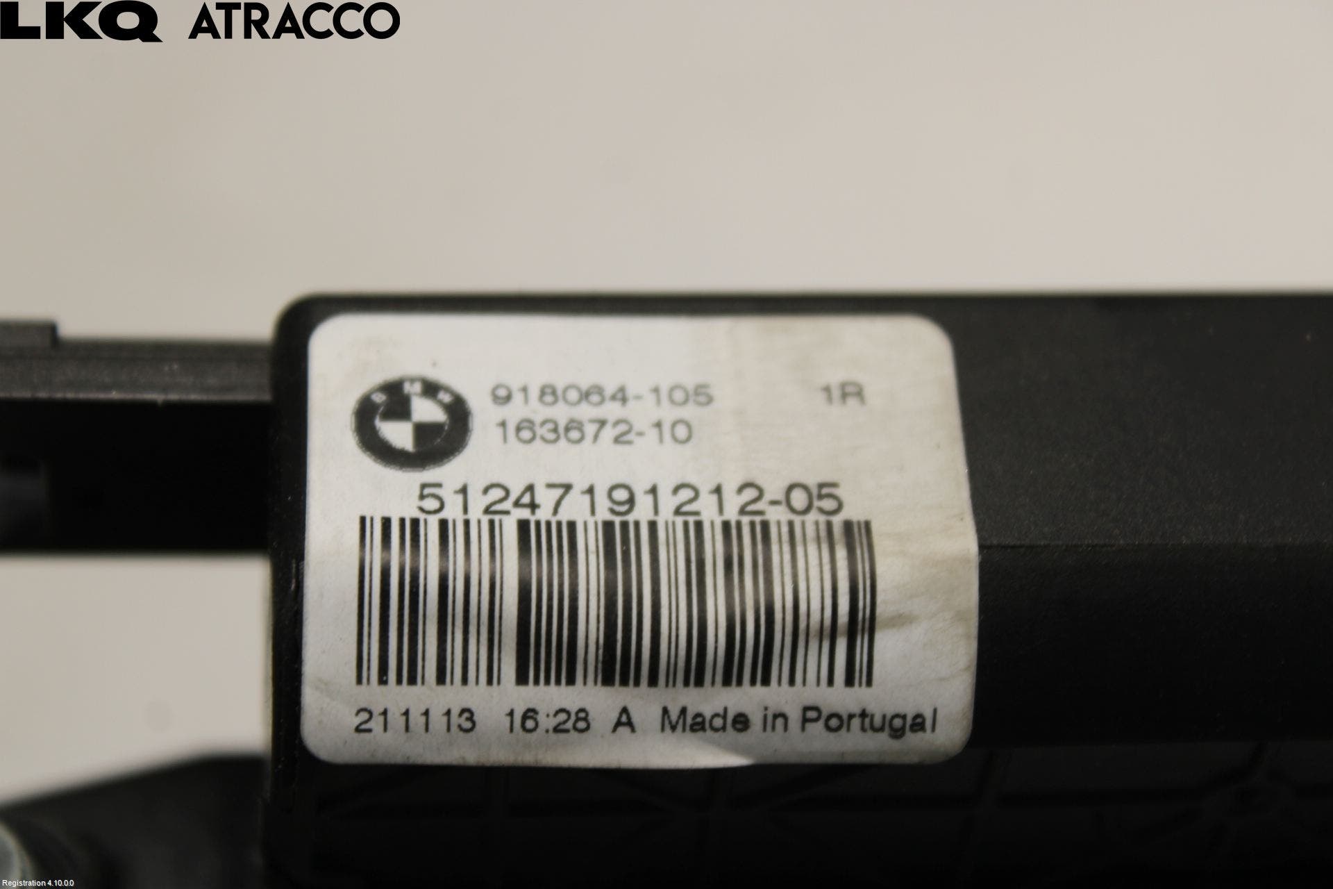 BMW 5 F10/F11/F18 09-17 Bakluke-Lokk Låsekasse