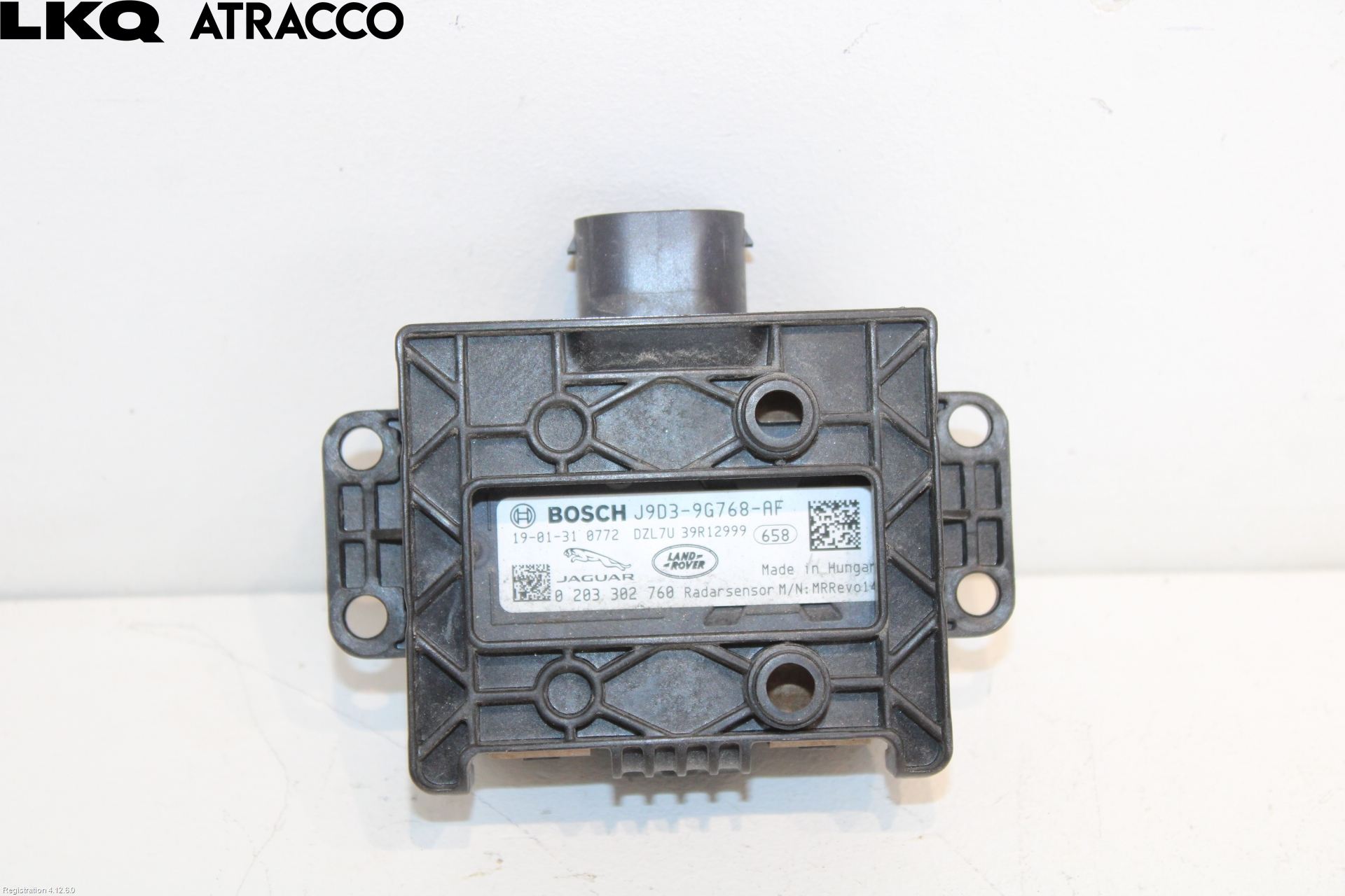 Jaguar I-PACE 18- Sensor Fartsbegrensning