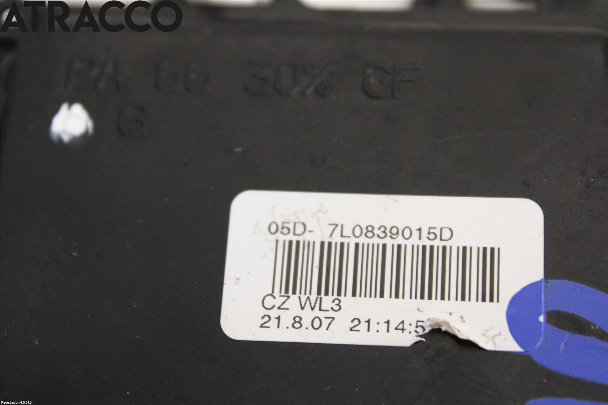 Volkswagen VW GOLF V 04-09 Dørlås - Låsekasse