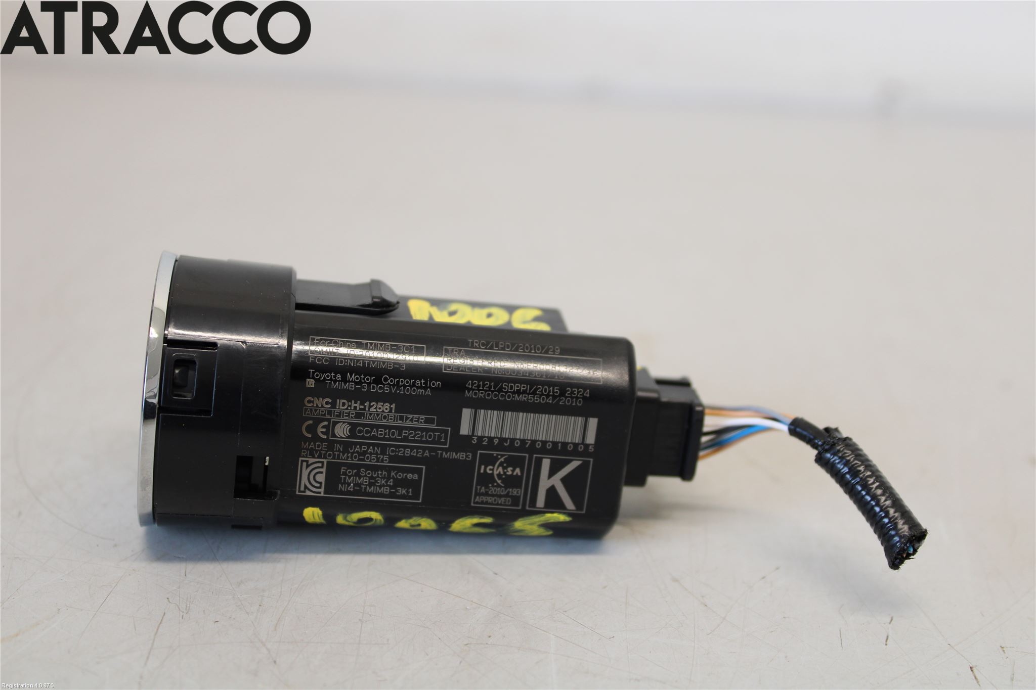 Toyota RAV4 19- Startknapp Personbil