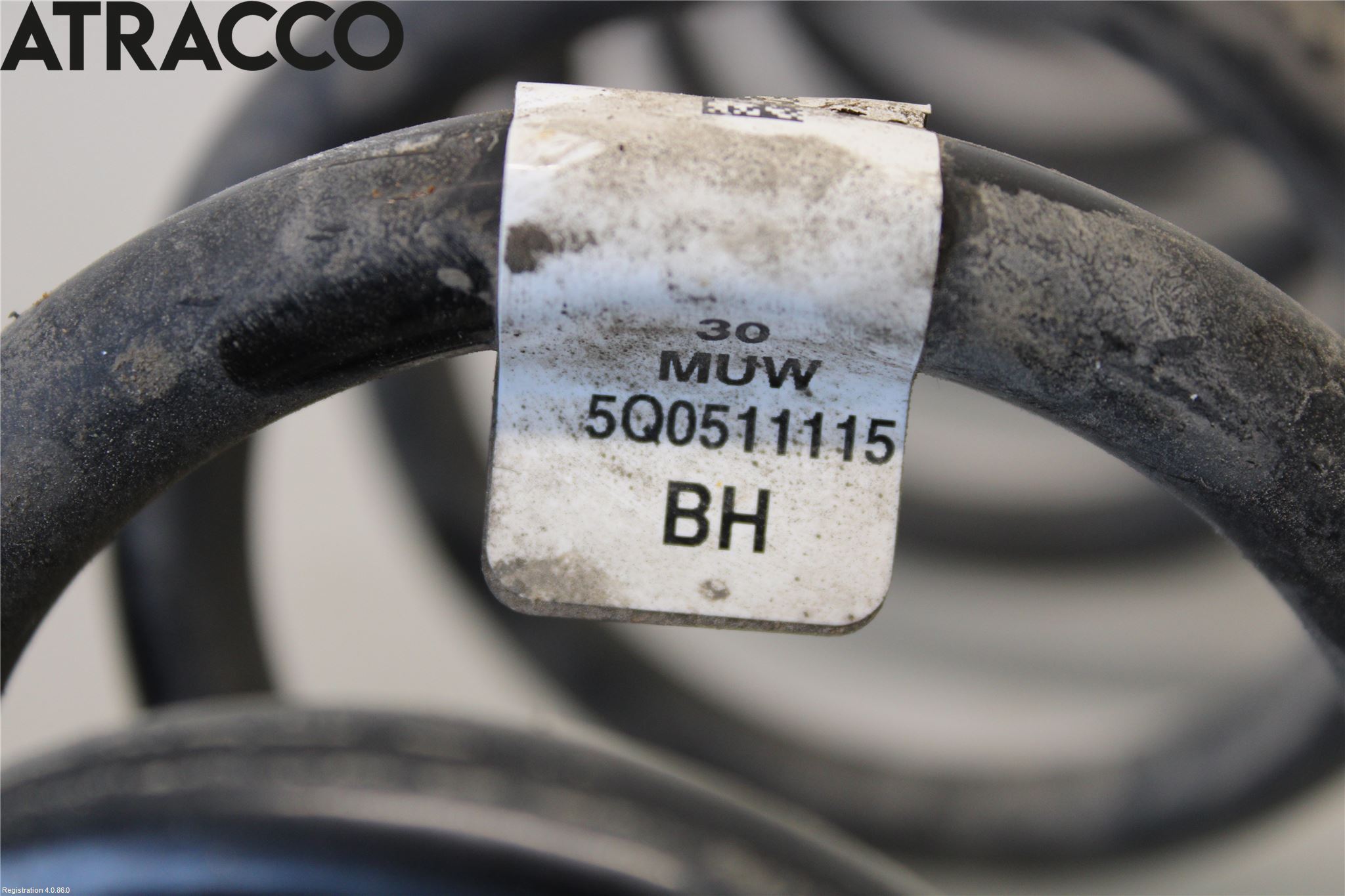 Volkswagen VW GOLF / E-GOLF VII 13-20 Fjær Bak