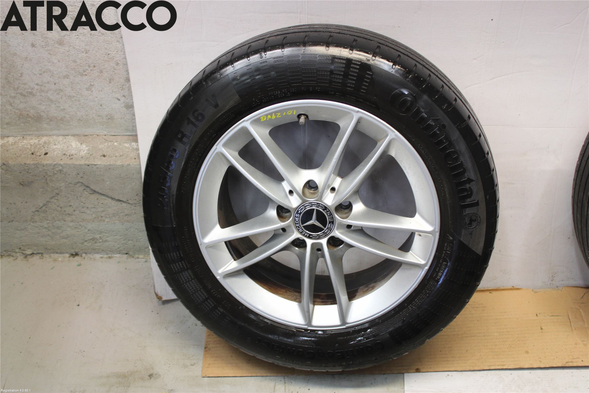 Mercedes-Benz MB B-KLASS (W246/W242) 12-19 Felg Aluminium Sett 4Stk