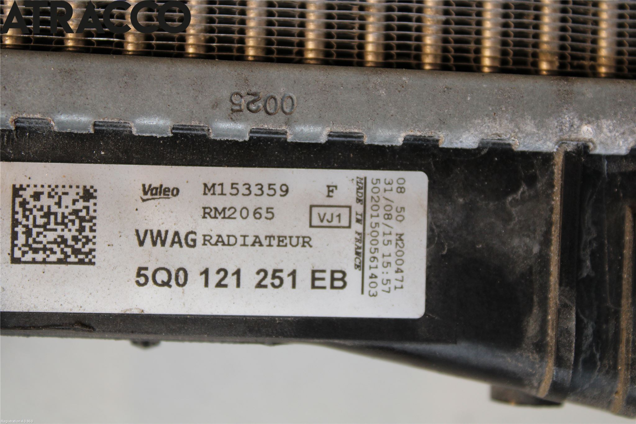 Volkswagen VW GOLF / E-GOLF VII 13-20 Radiator Automat