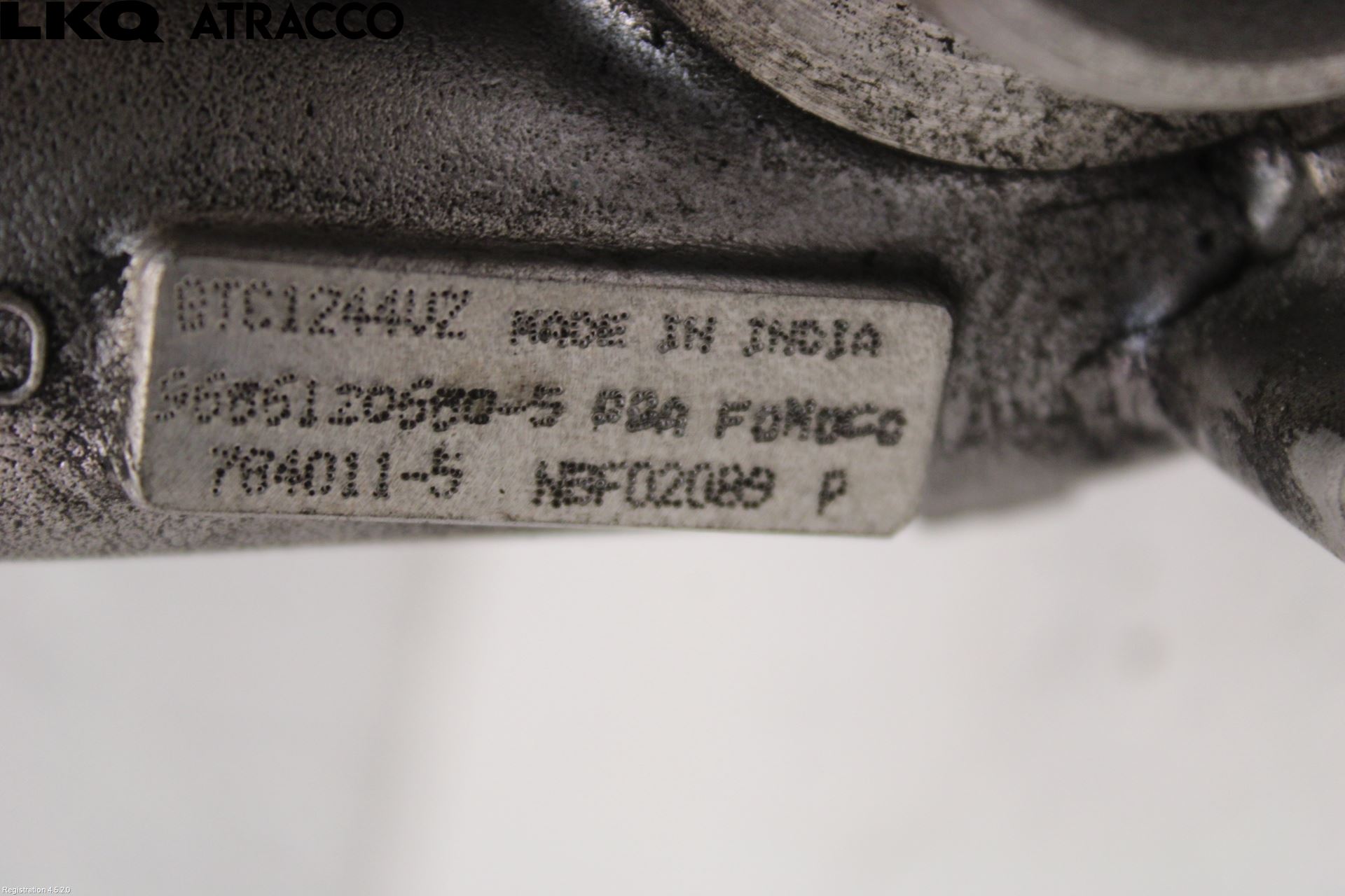 Peugeot 207 Turboaggregat