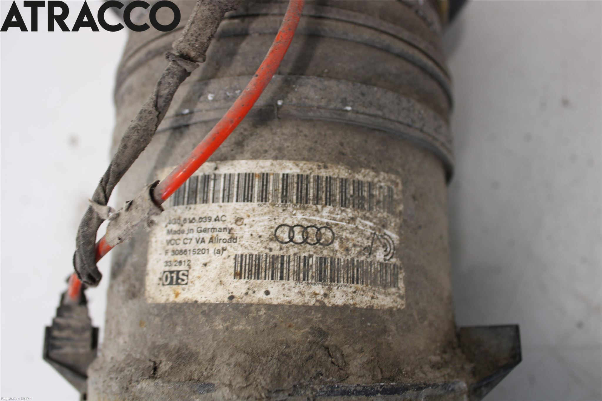 Audi A6 ALLROAD 12-18 Fjærbein Foran Venstre