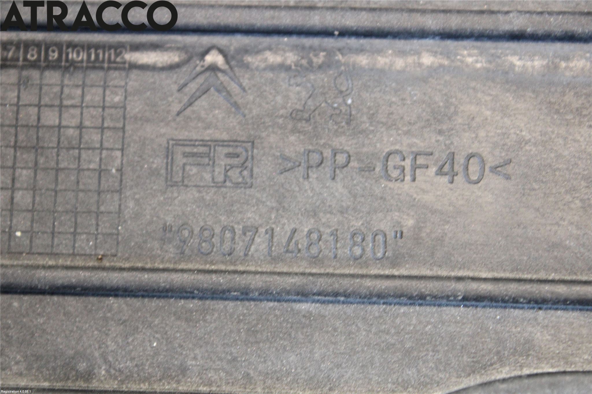 Peugeot 308 14-21 Panserlåsplate-Bjelke