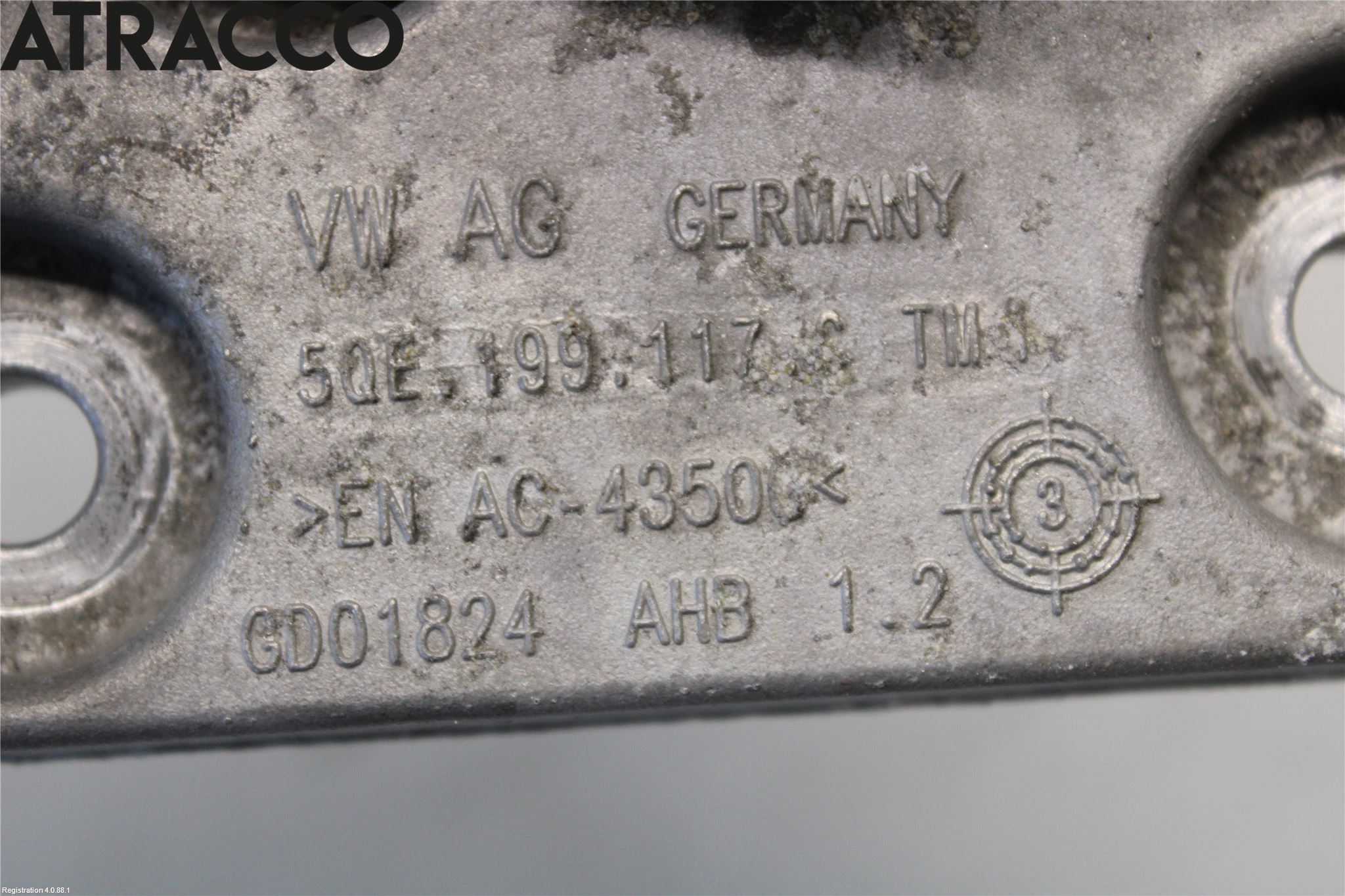 Volkswagen VW GOLF / E-GOLF VII 13-20 Gearkasse Feste Stål-Alu