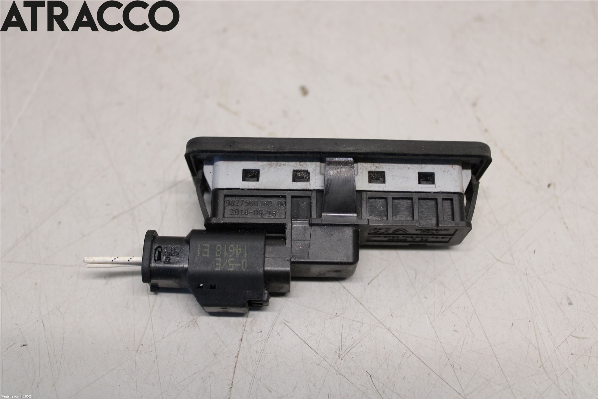 Citroen C4 CACTUS 14-20 Bakluke Handtak Ytre