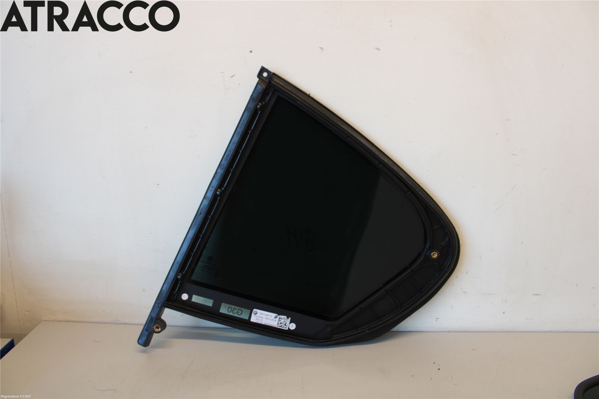 BMW 5 G30/G31/F90 17-23 Dørrute Bak Høyre Trekant 4D