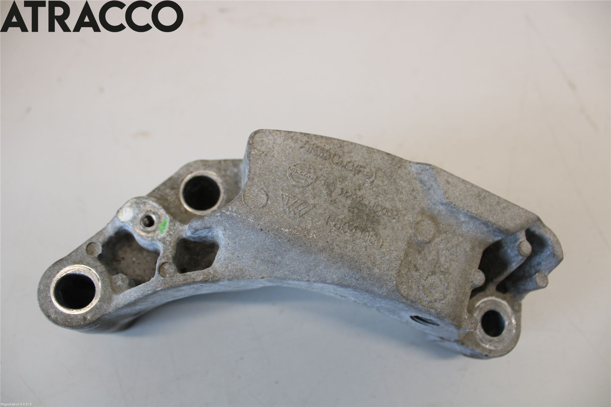 Nissan QASHQAI 10-14 Motor Feste Stål-Alu