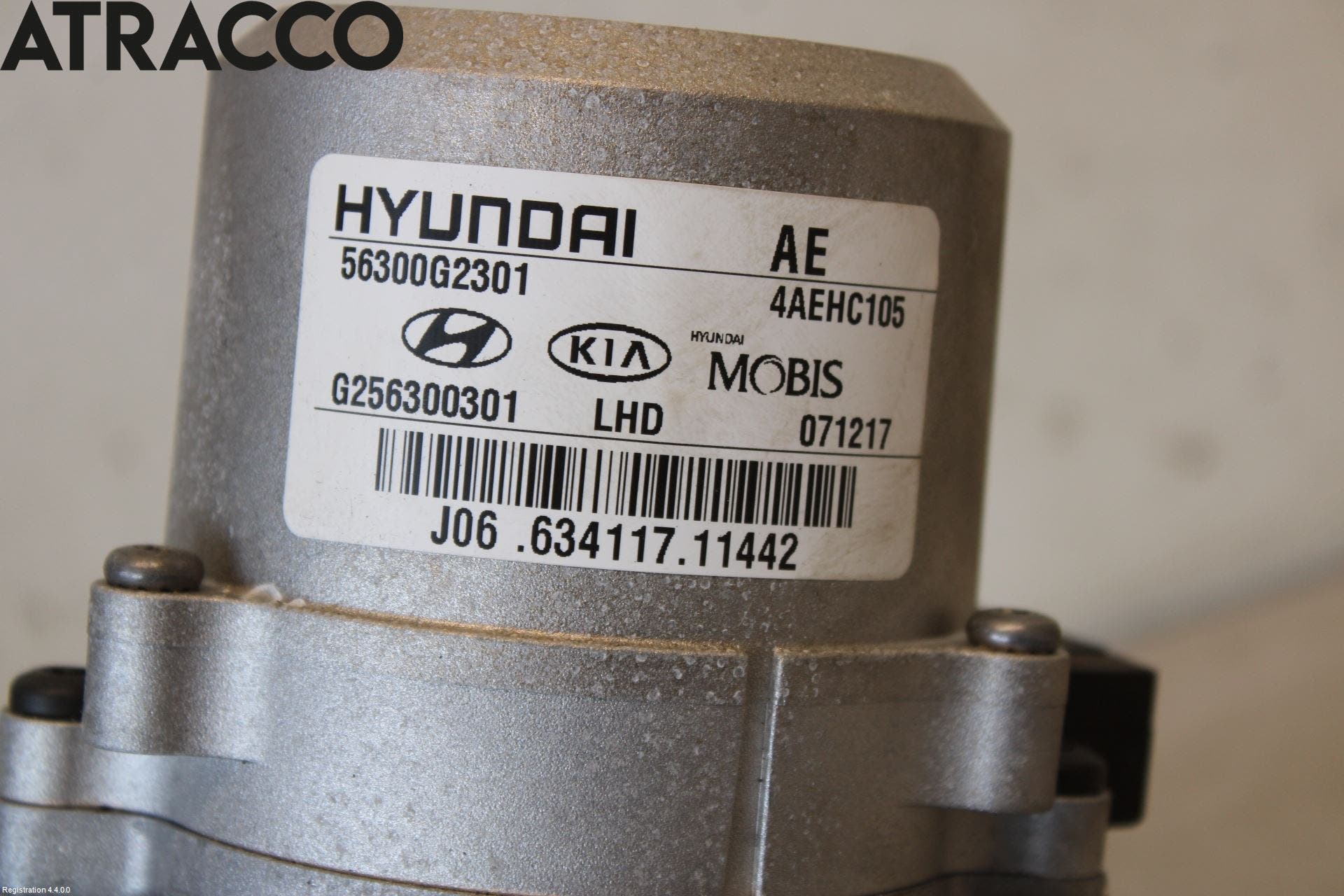 Hyundai IONIQ AE 17-22 Rattakselaggregat Innebygd Servo