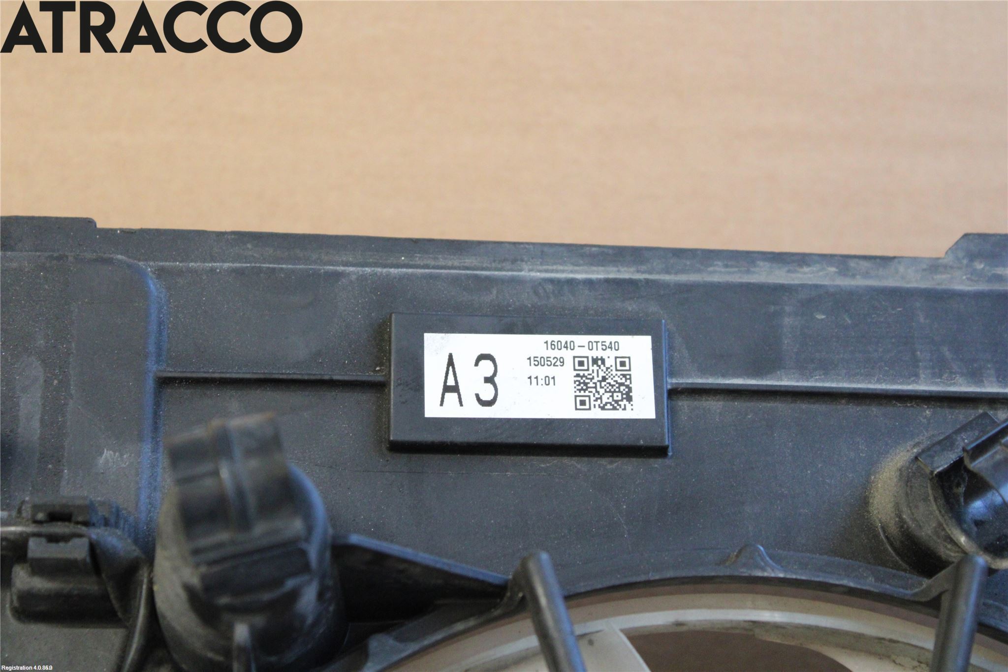 Toyota AURIS 13-19 Kjølevifte Elektrisk