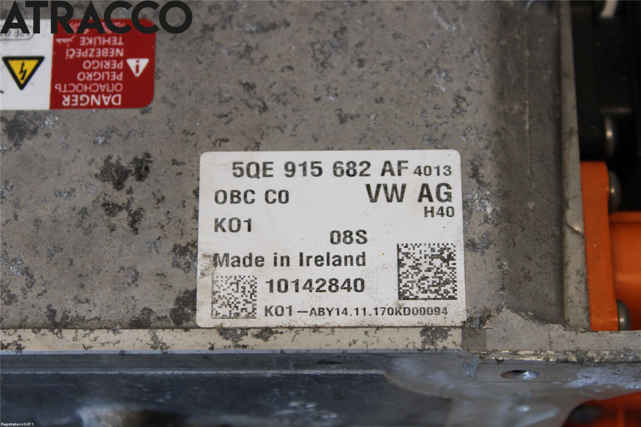 Volkswagen VW PASSAT 15-19 Batterilader Hybrid