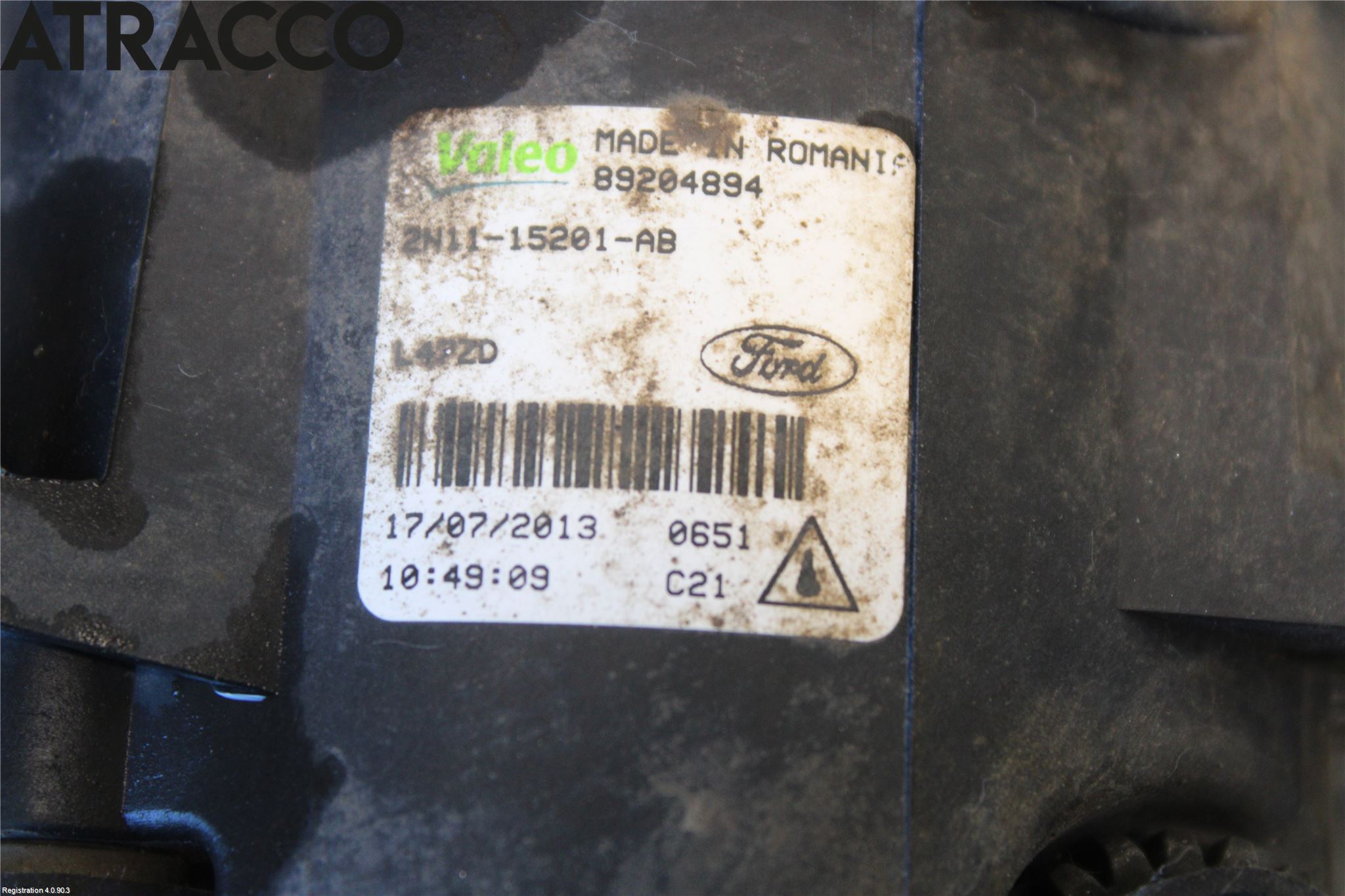 Ford FOCUS 11-14 Frontlykt-Kurve-Tåkelys