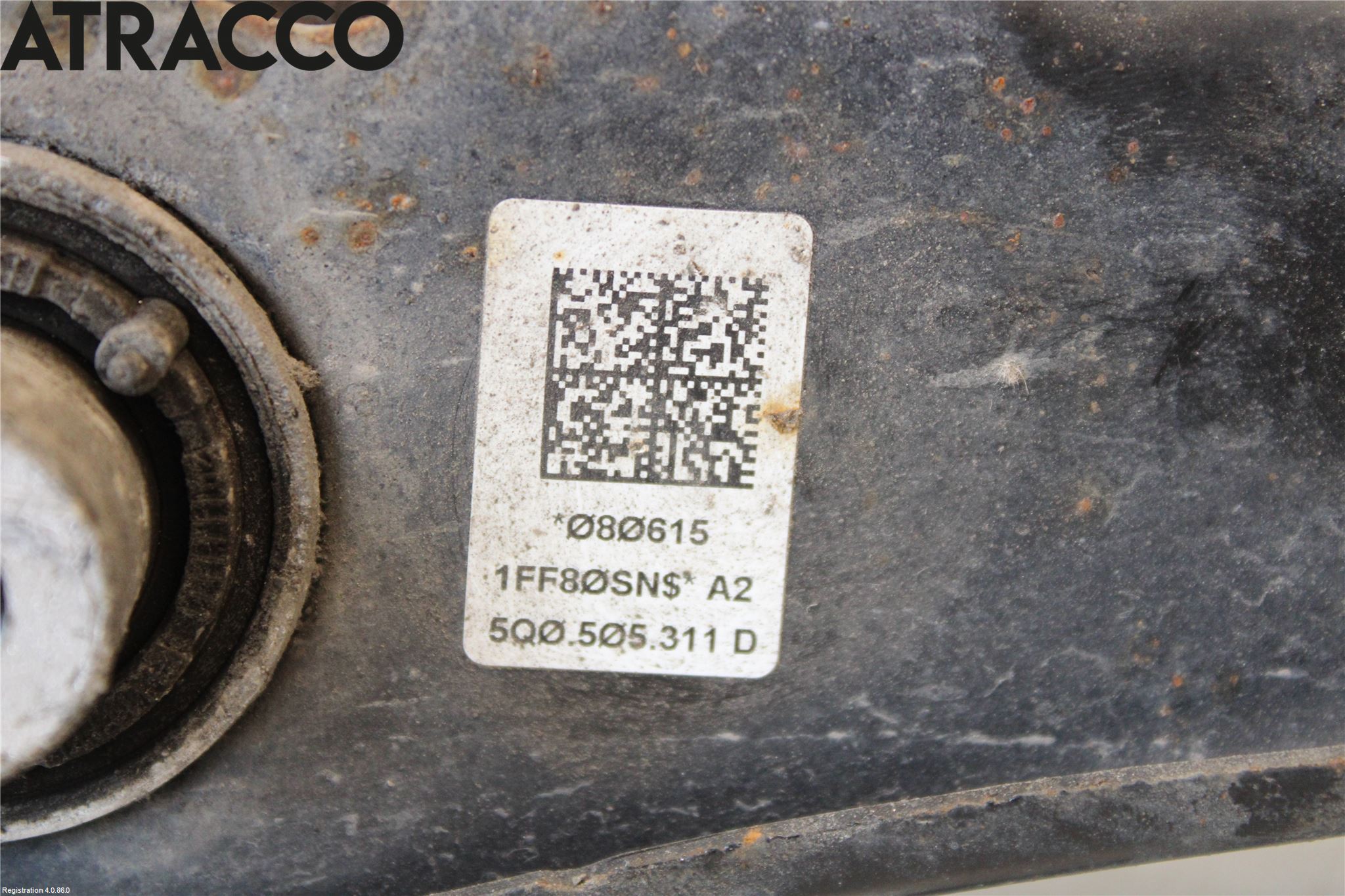 Volkswagen VW GOLF / E-GOLF VII 13-20 Bærearm Bak Venstre