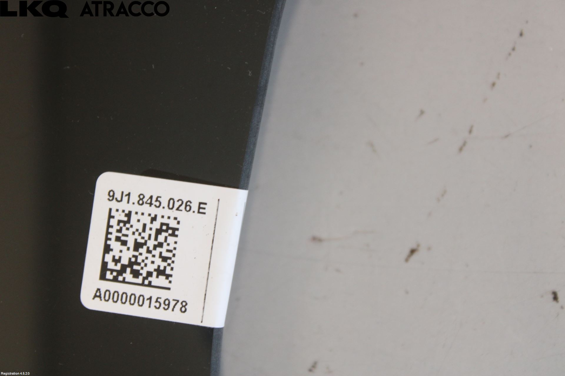 Porsche TAYCAN 20- Dørrute Bak Høyre 4Dørs