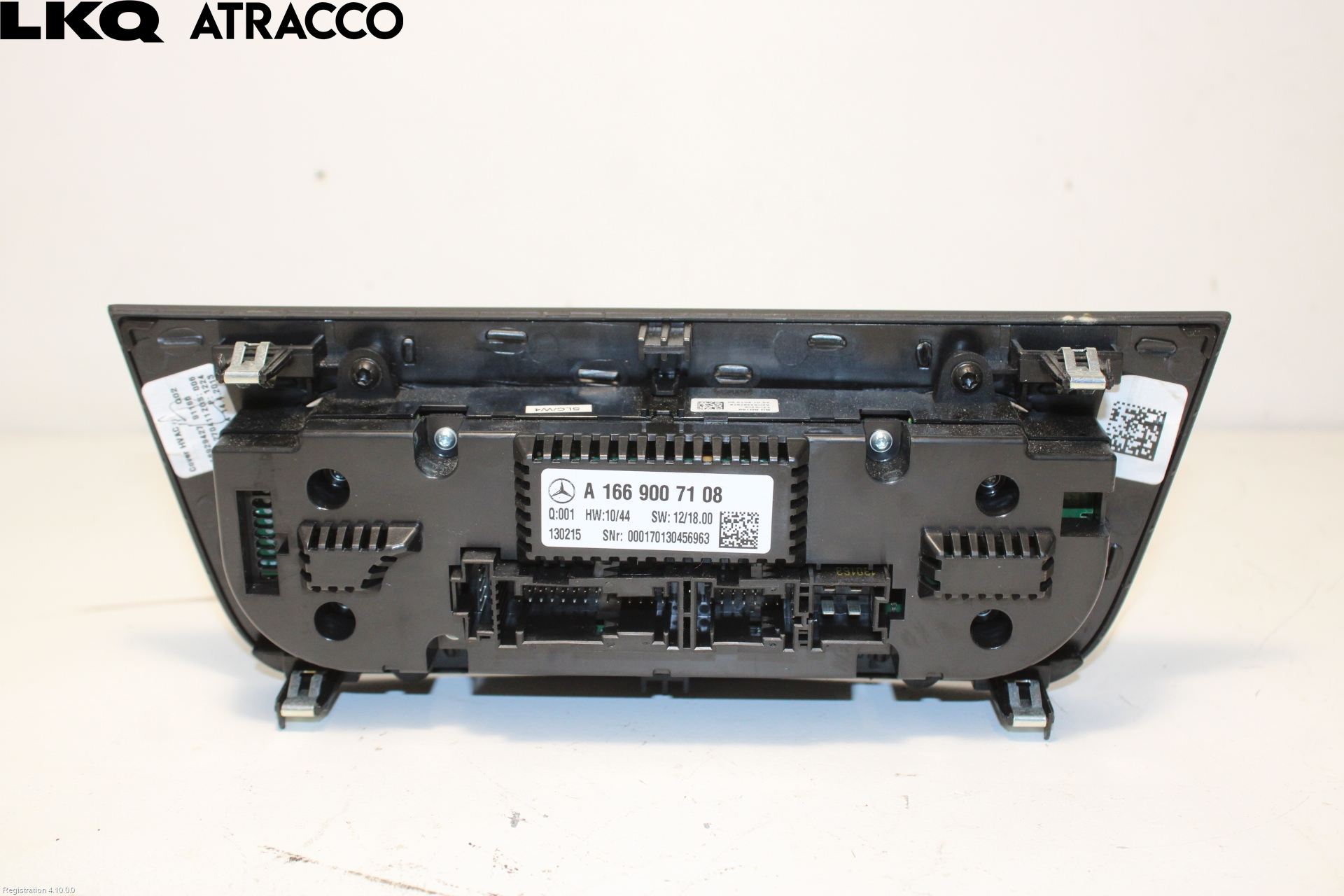 Mercedes-Benz MB ML/GLE-KLASS (W166) 12-18 Varme Ac Betjening-Display