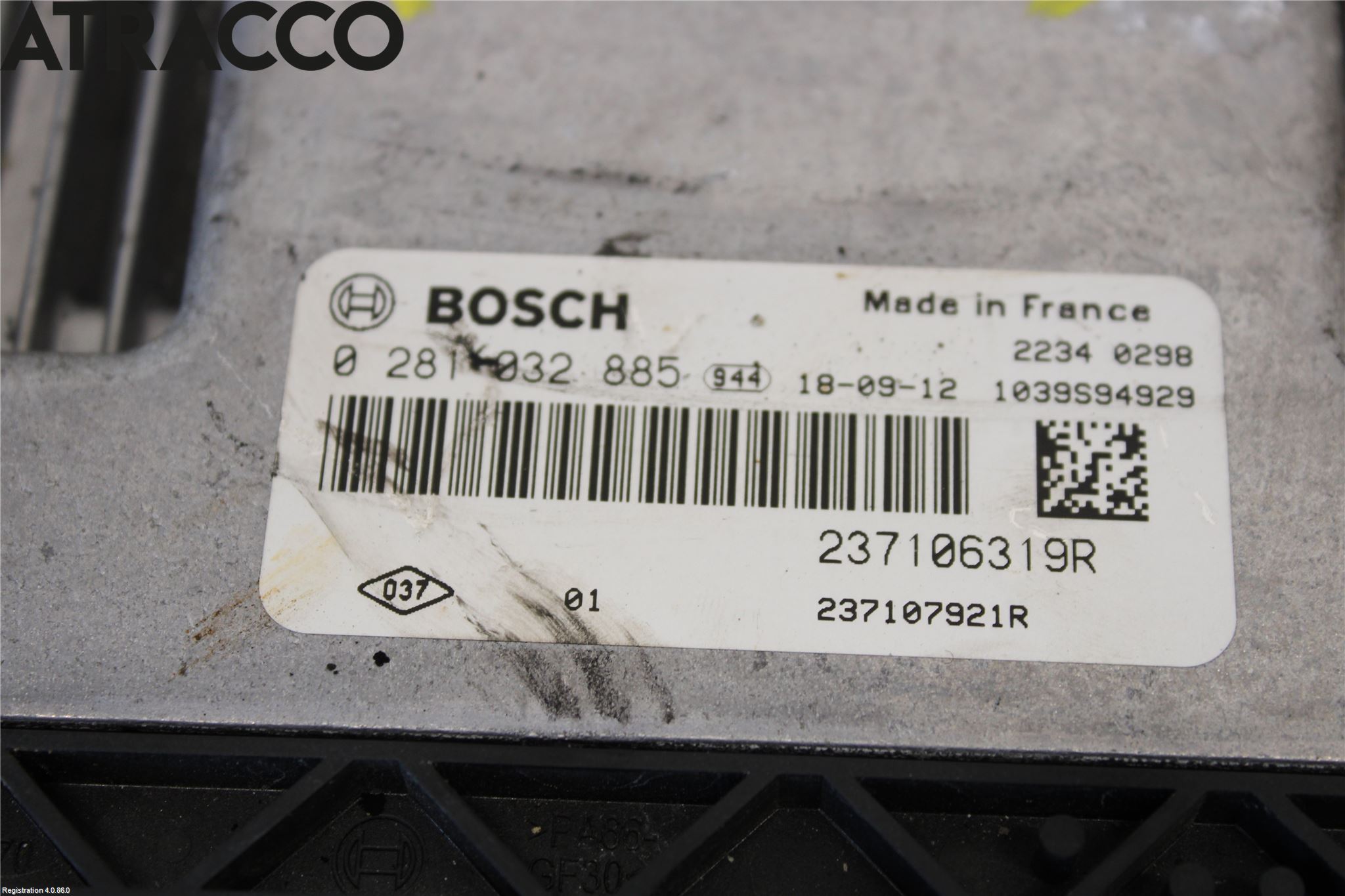 Renault KANGOO II 15-21 Styreenhet Innsprøytning