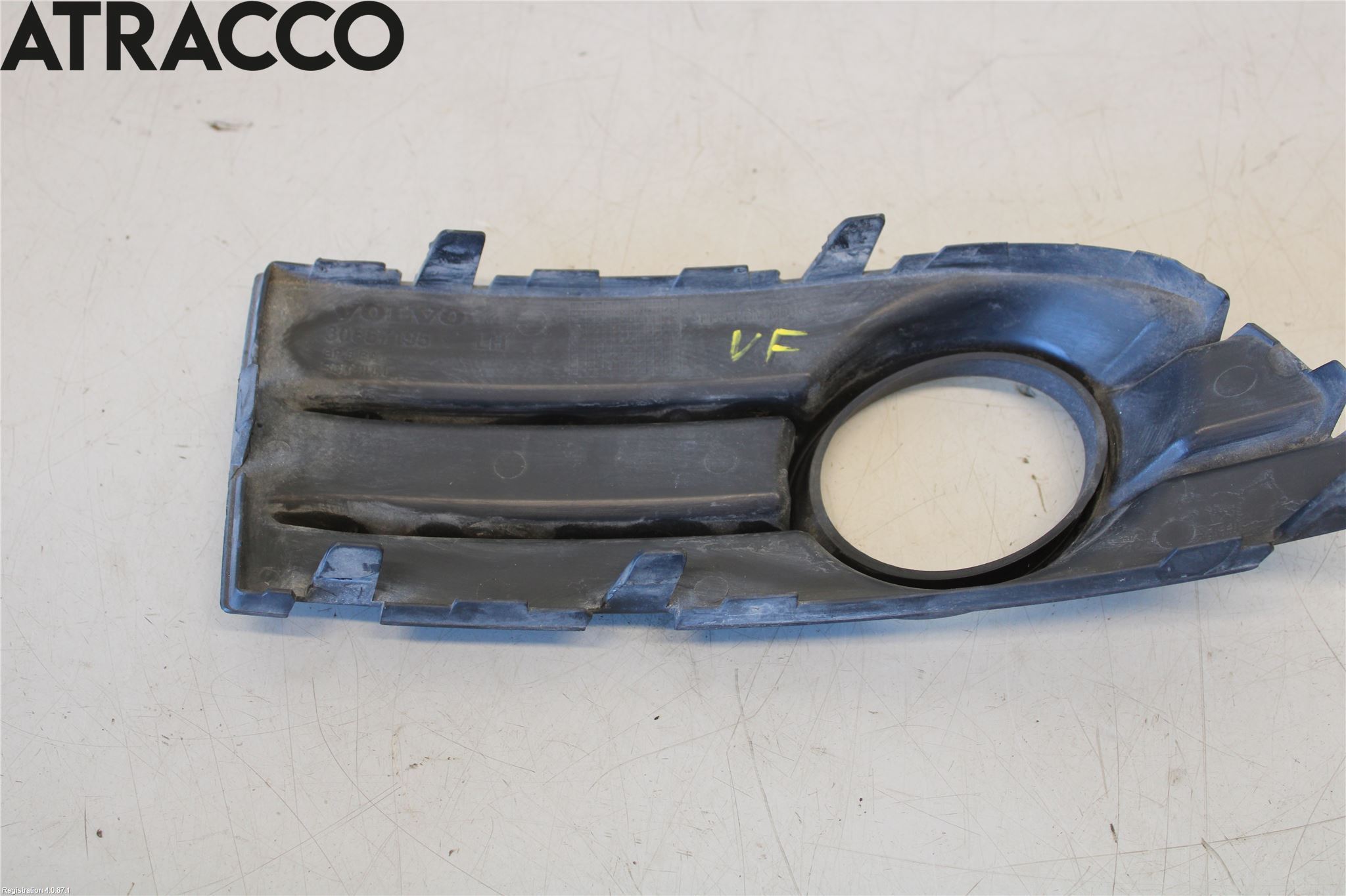 Volvo C30 07-10 Frontlykt Kurve-Tåkelys Ramme