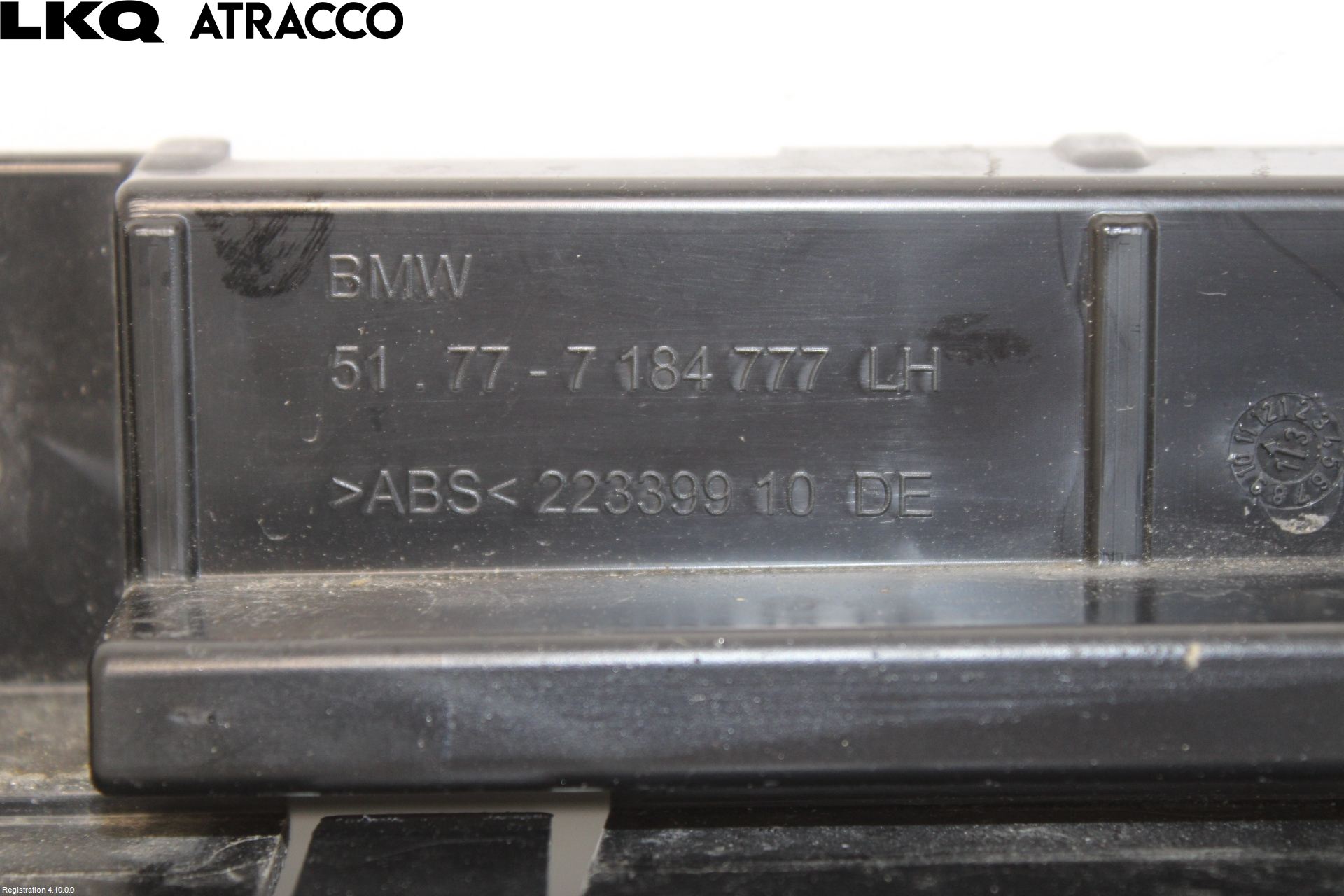 BMW 5 F10/F11/F18 09-17 Kanalskjørt Venstre